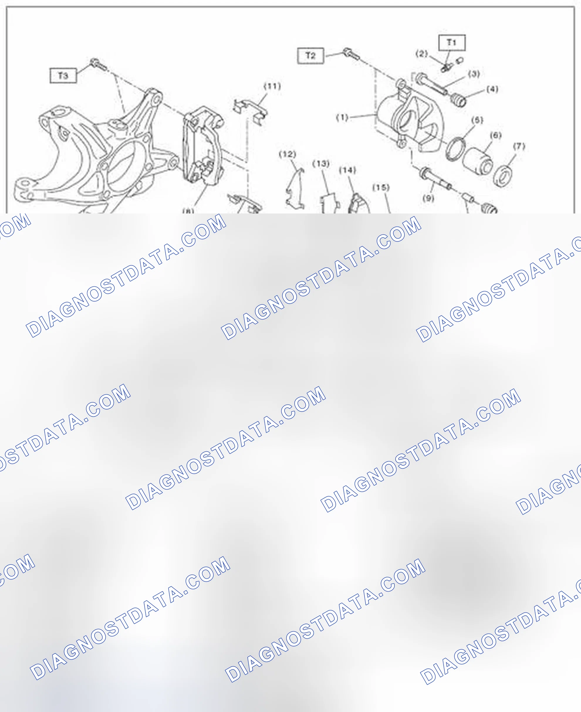 Scheme 10: REAR DISC BRAKE