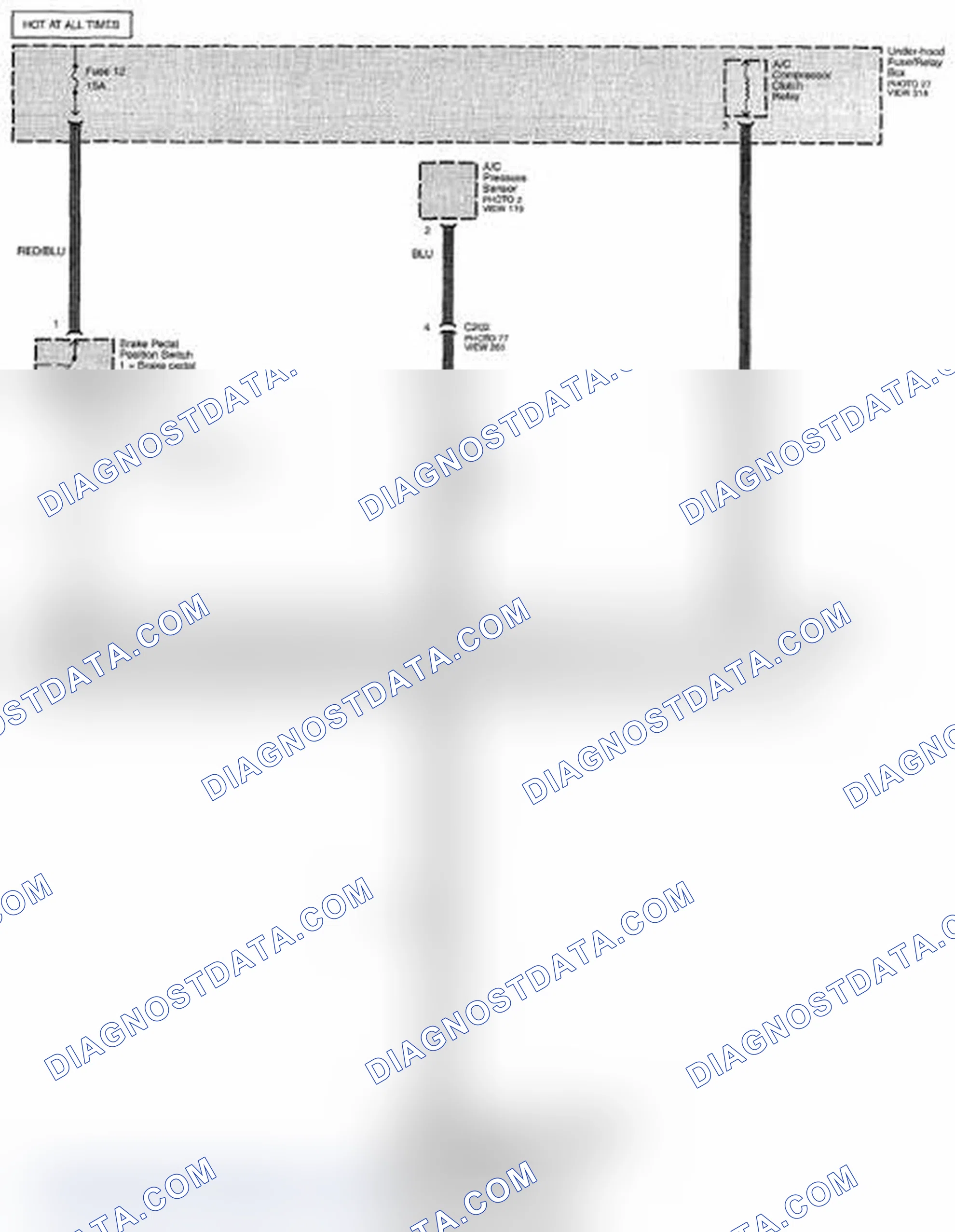 Scheme 165: Idle Control System Circuit Diagram (Page 23-5)