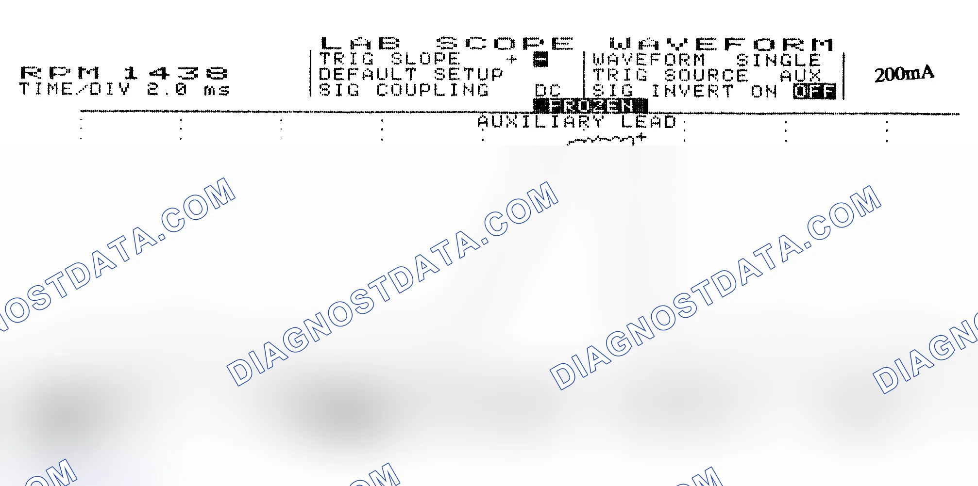 Scheme 15: Single Injector w/Normal Current Flow - Current Pattern