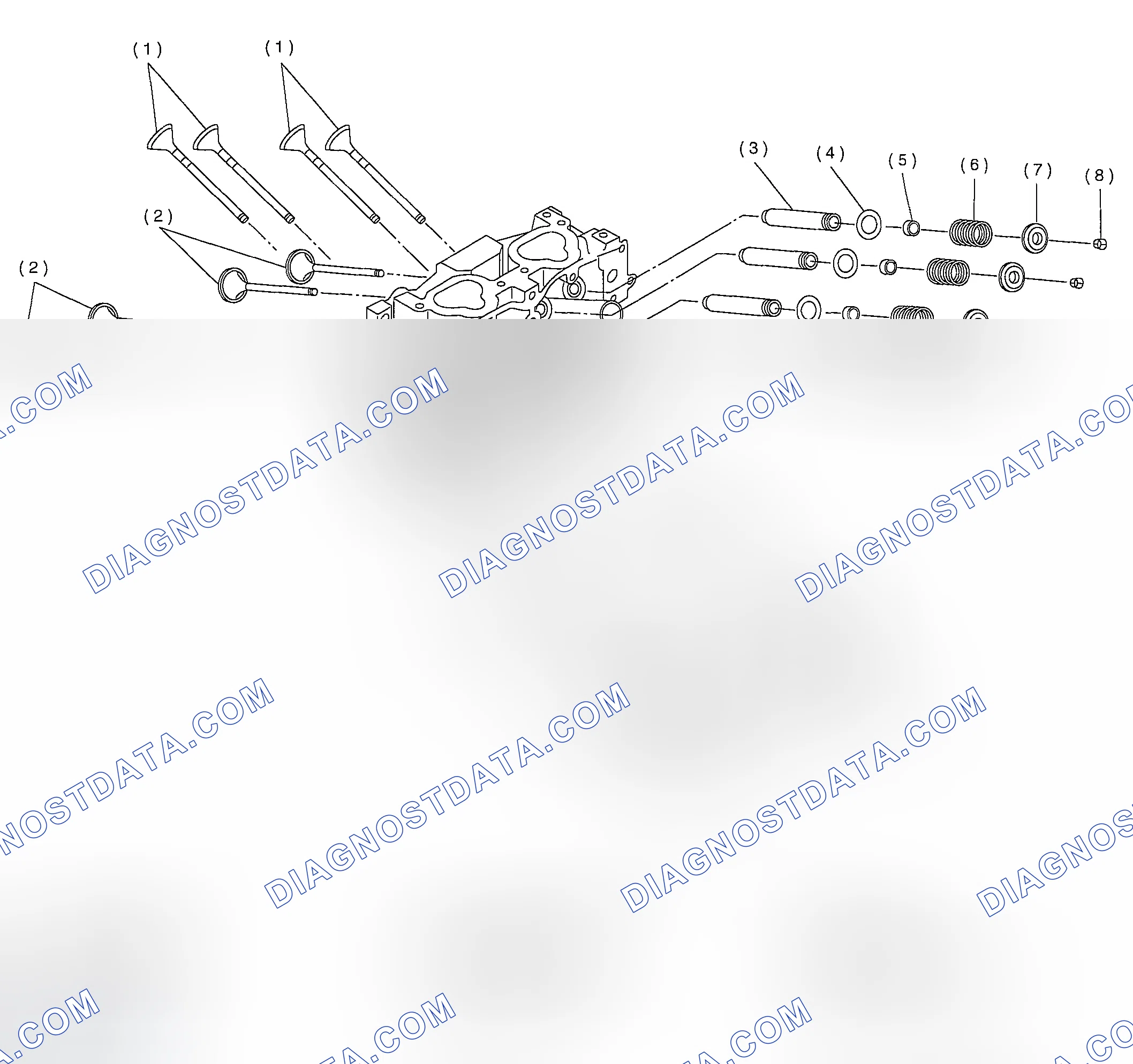 Scheme 19: CYLINDER HEAD AND VALVE ASSEMBLY