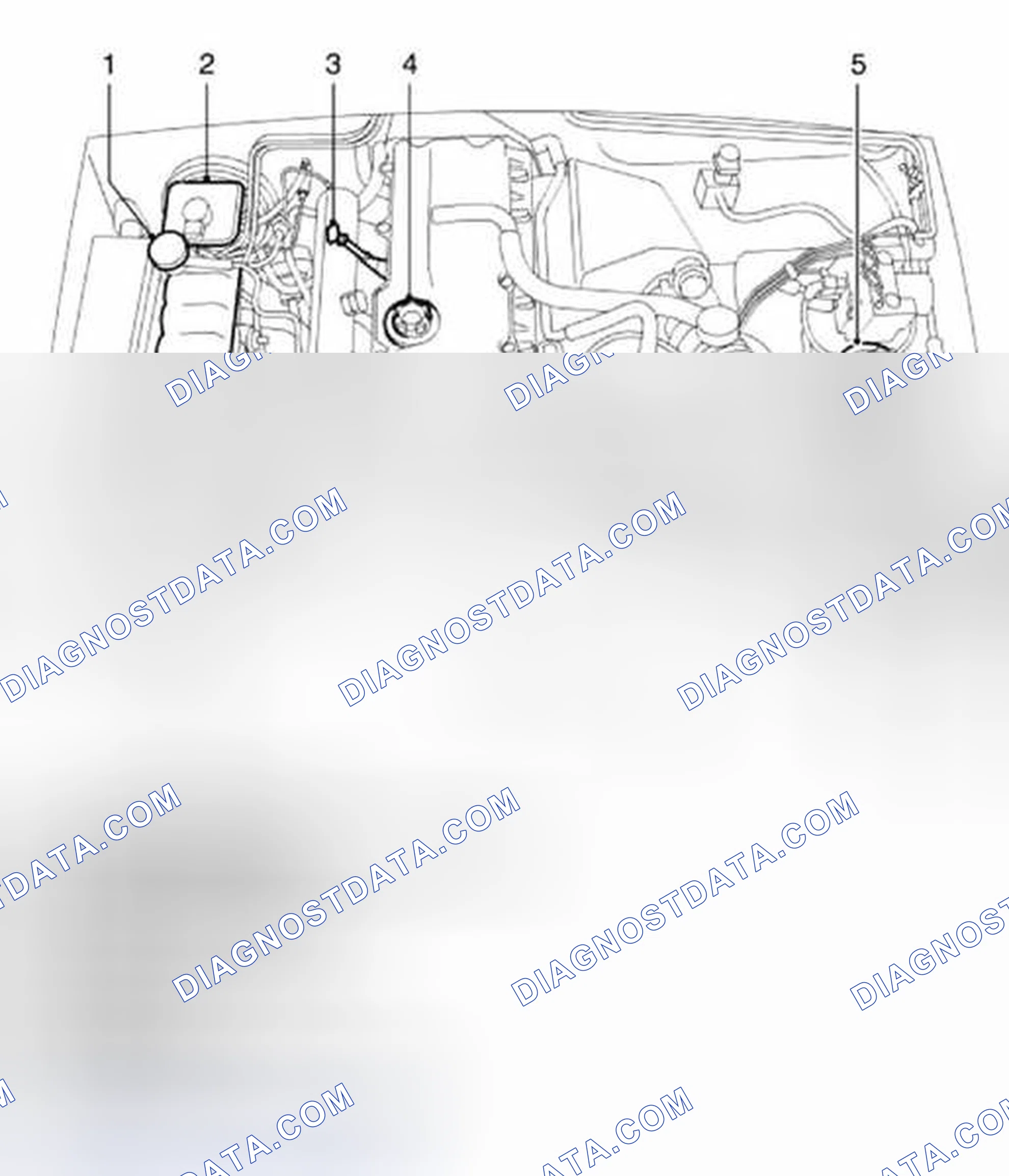 Scheme 2: Diesel underbonnet view