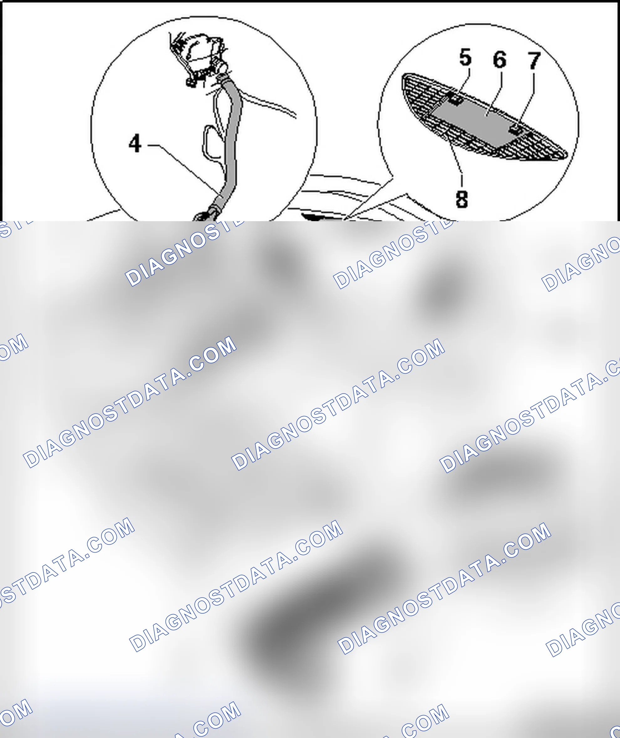 Scheme 11: A/C COMPONENTS INSIDE PASSENGER COMPARTMENT, RIGHT SIDE