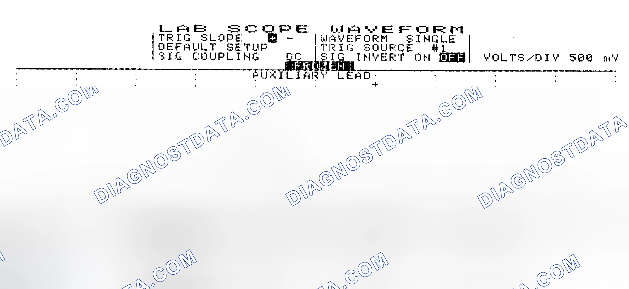 Scheme 10: Single Injector w/Excessive Current Flow - Current Pattern
