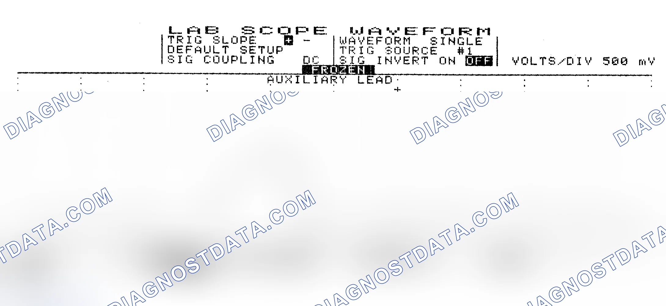 Scheme 10: Single Injector w/Excessive Current Flow - Current Pattern