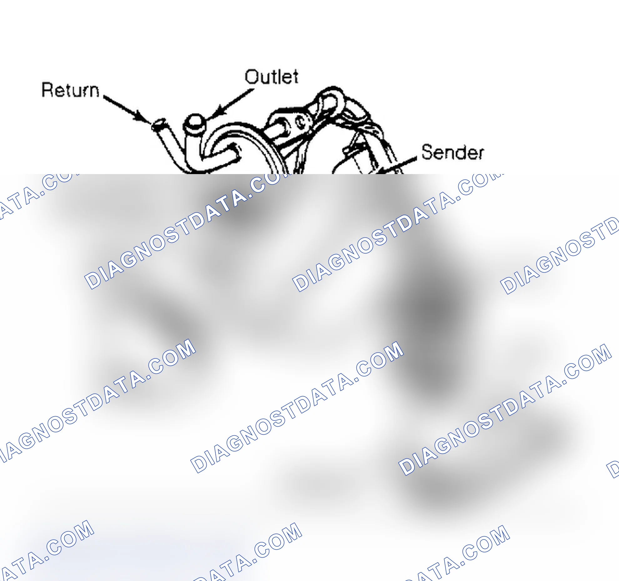 Fig. 2: Typical Electric Fuel Pump Installation In Fuel Tank (All But Aries and Reliant
