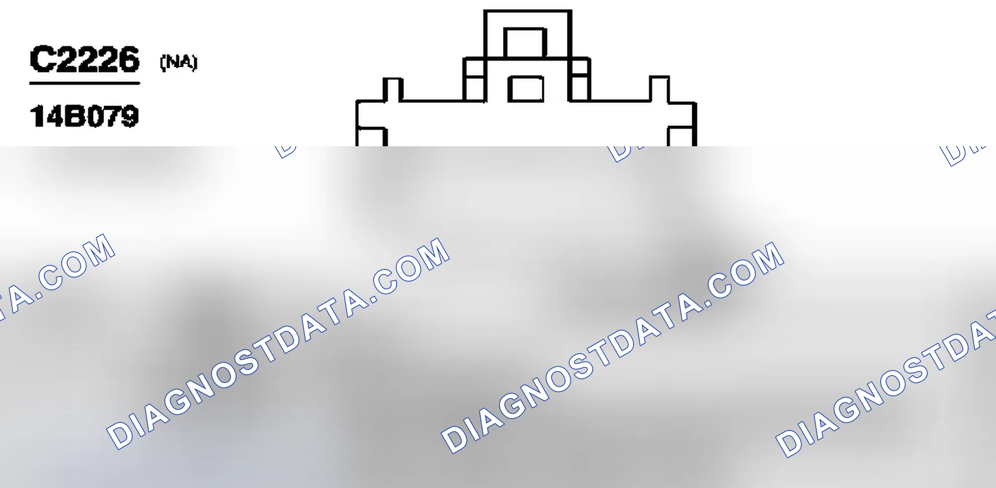 Scheme 343: Identifying Connectors C2226, C2228 & C2231a