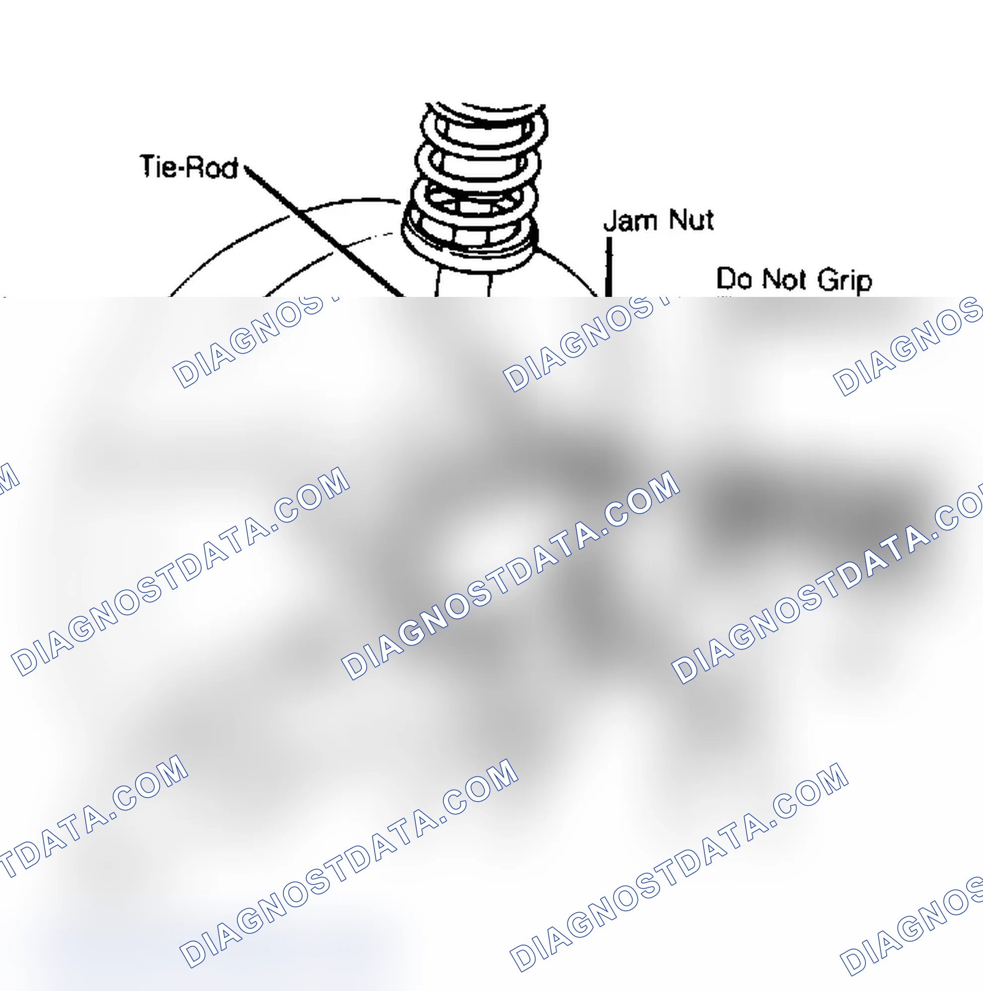 Scheme 1: Front Wheel Drive Toe-In Adjustment