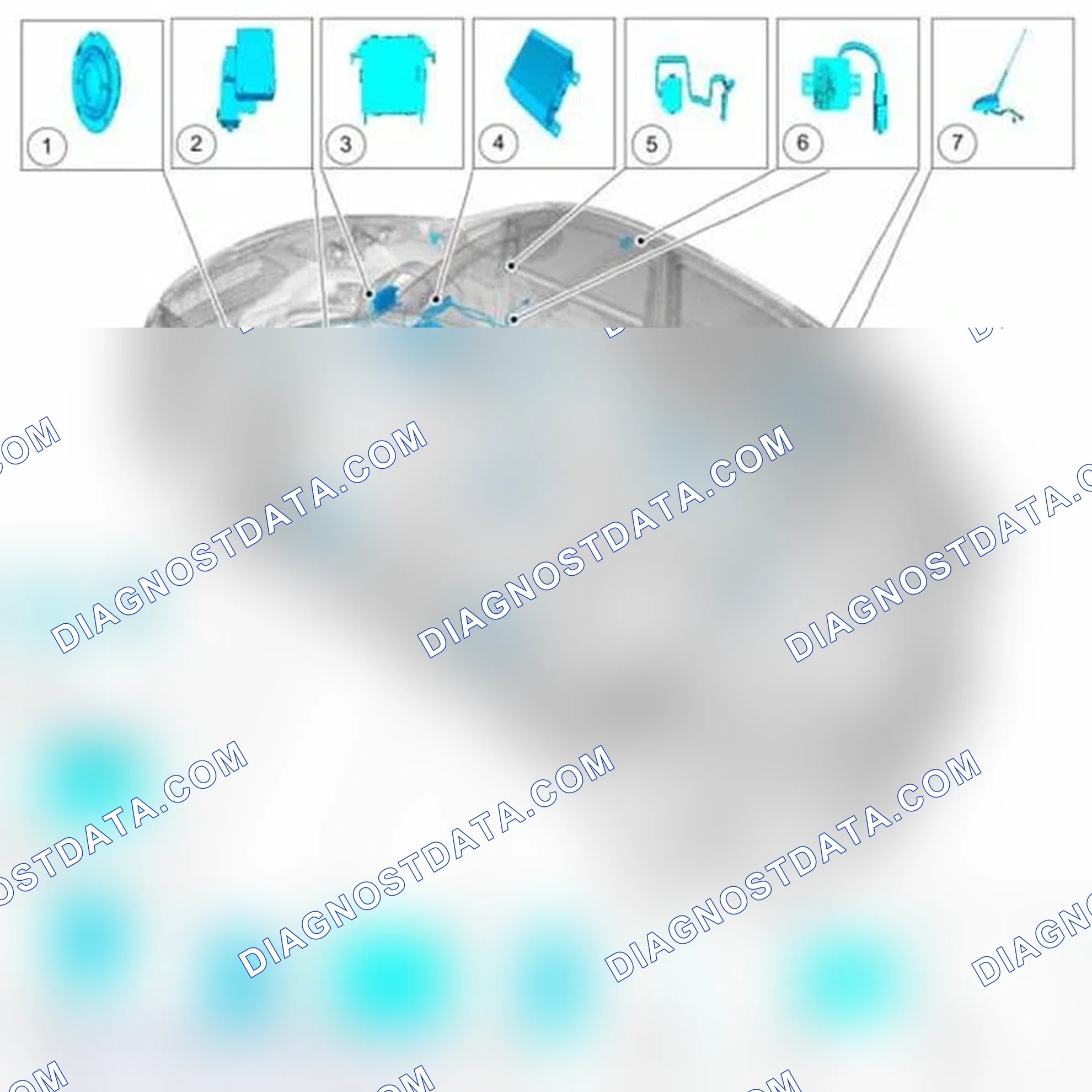 Scheme 1: Information and Entertainment System - Component Location