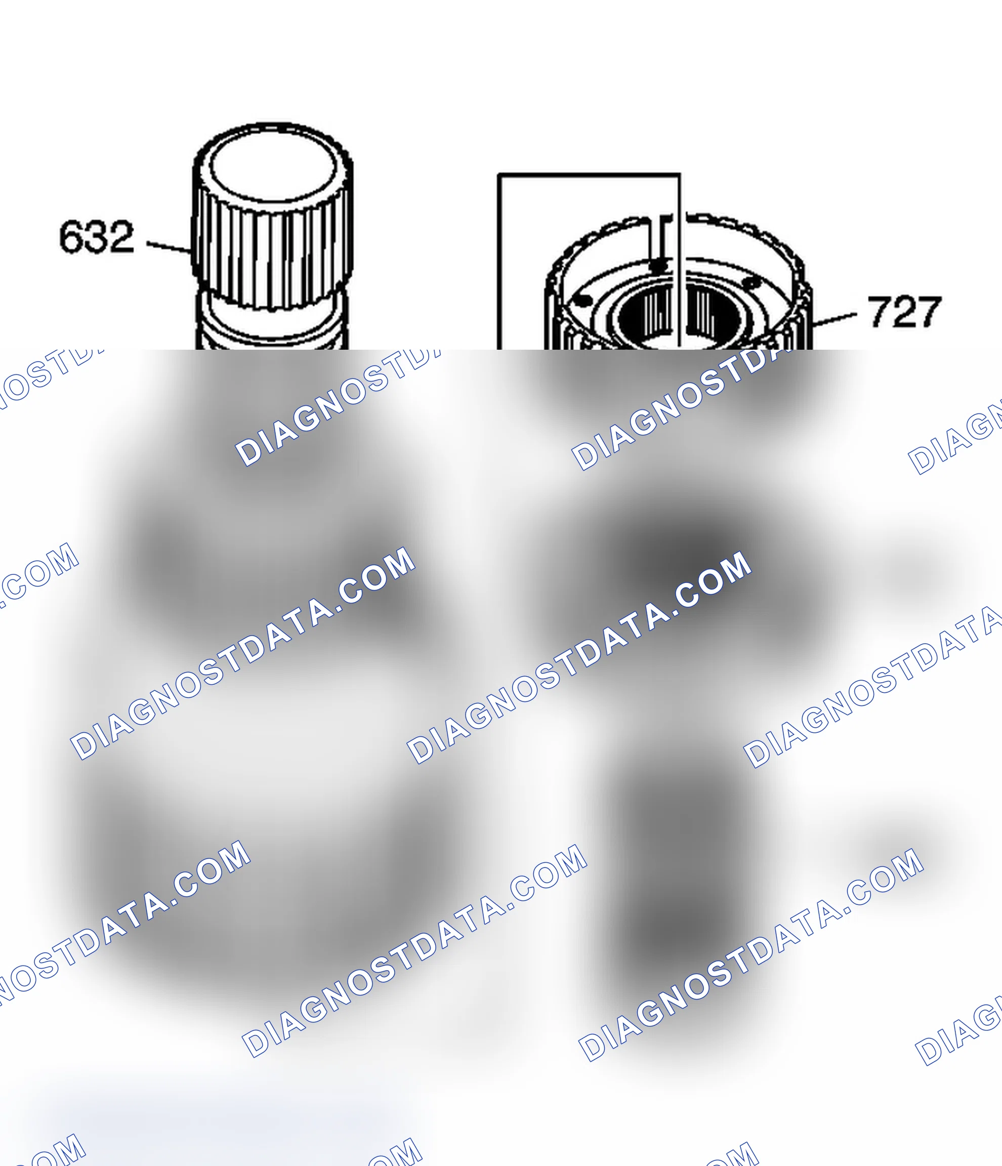 Scheme 132: Input and Third Clutch Pawl Disassemble