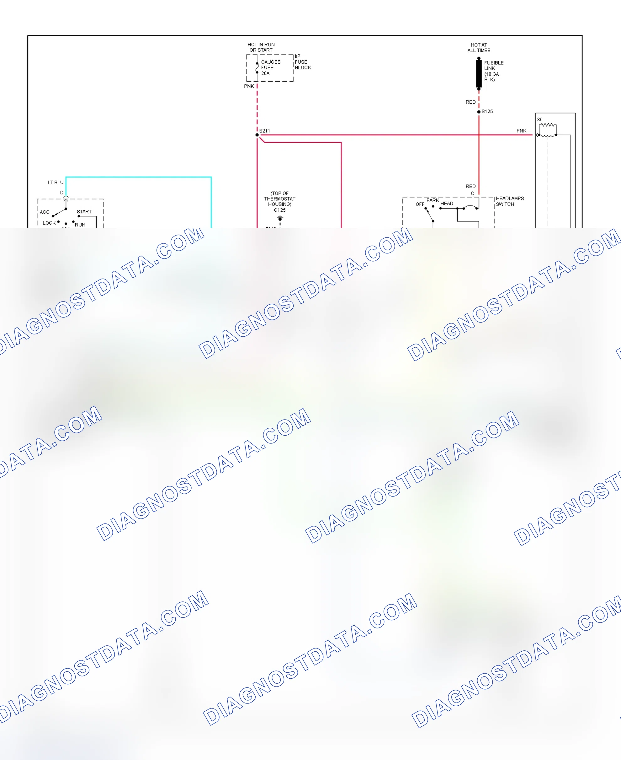 Scheme 22: Forward Control (Motorhome Chassis - With Single Head Lights & Daytime Running Lights)