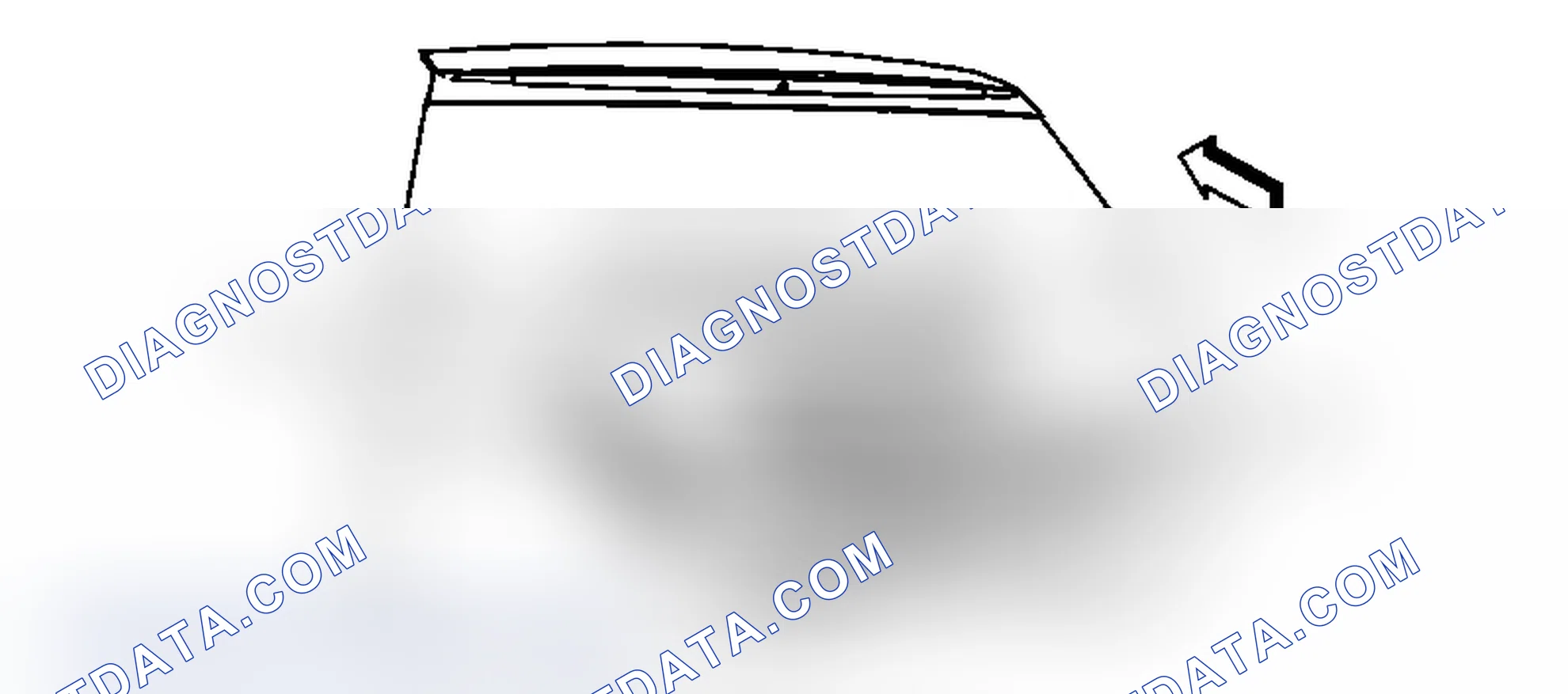 Scheme 2: Liftgate Center Applique Replacement (Wagon)
