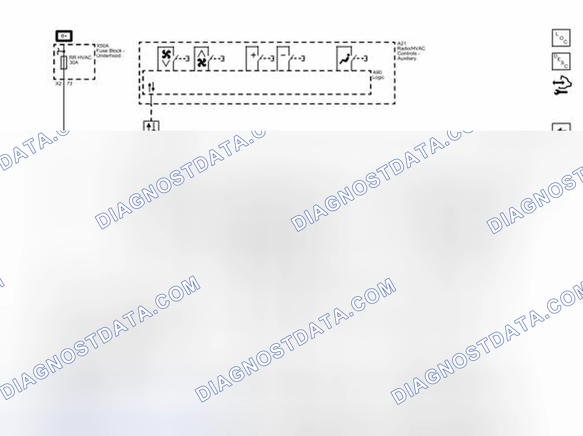 Scheme 97: Rear HVAC