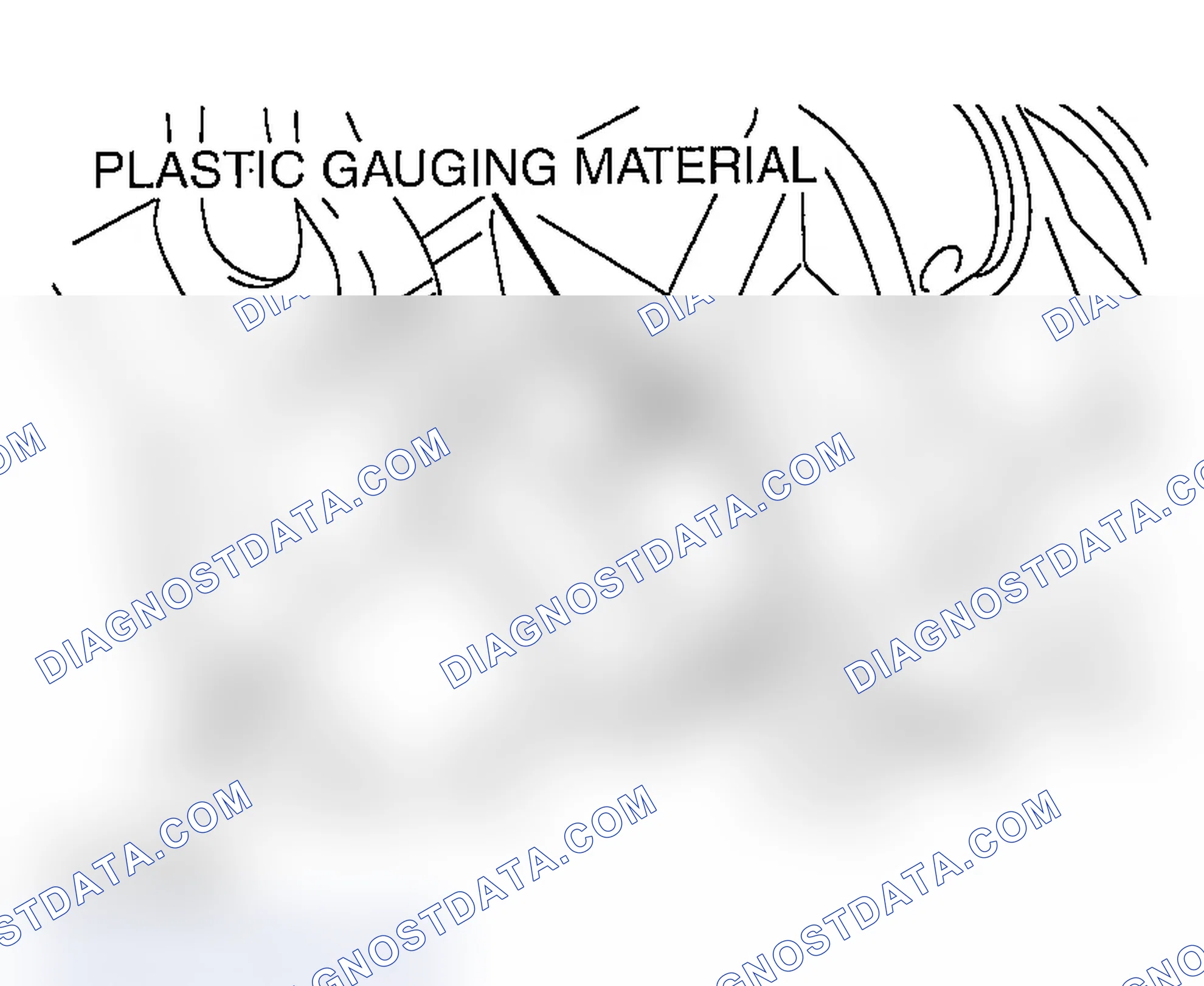 Scheme 756: CRANKSHAFT JOURNAL OIL CLEARANCE < PLASTIC GAUGING MATERIAL METHOD>