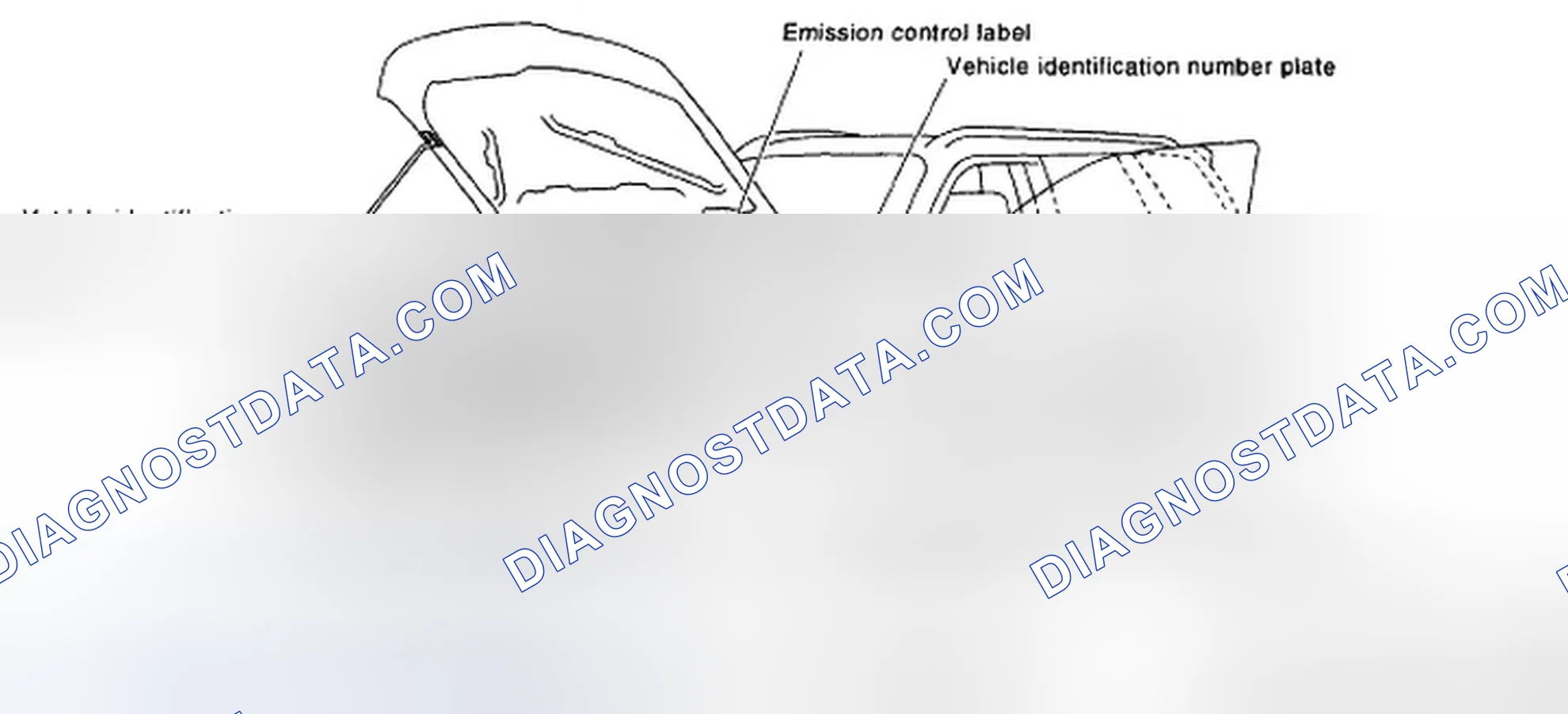 Scheme 1: Identifying Vehicle Identification Numbers And Label Locations