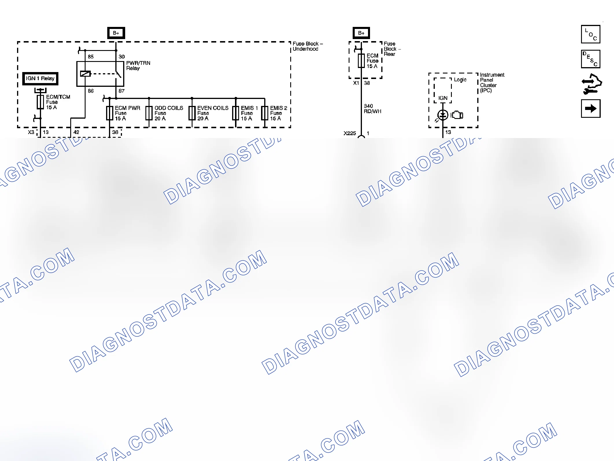 Scheme 26: Engine Controls Schematics