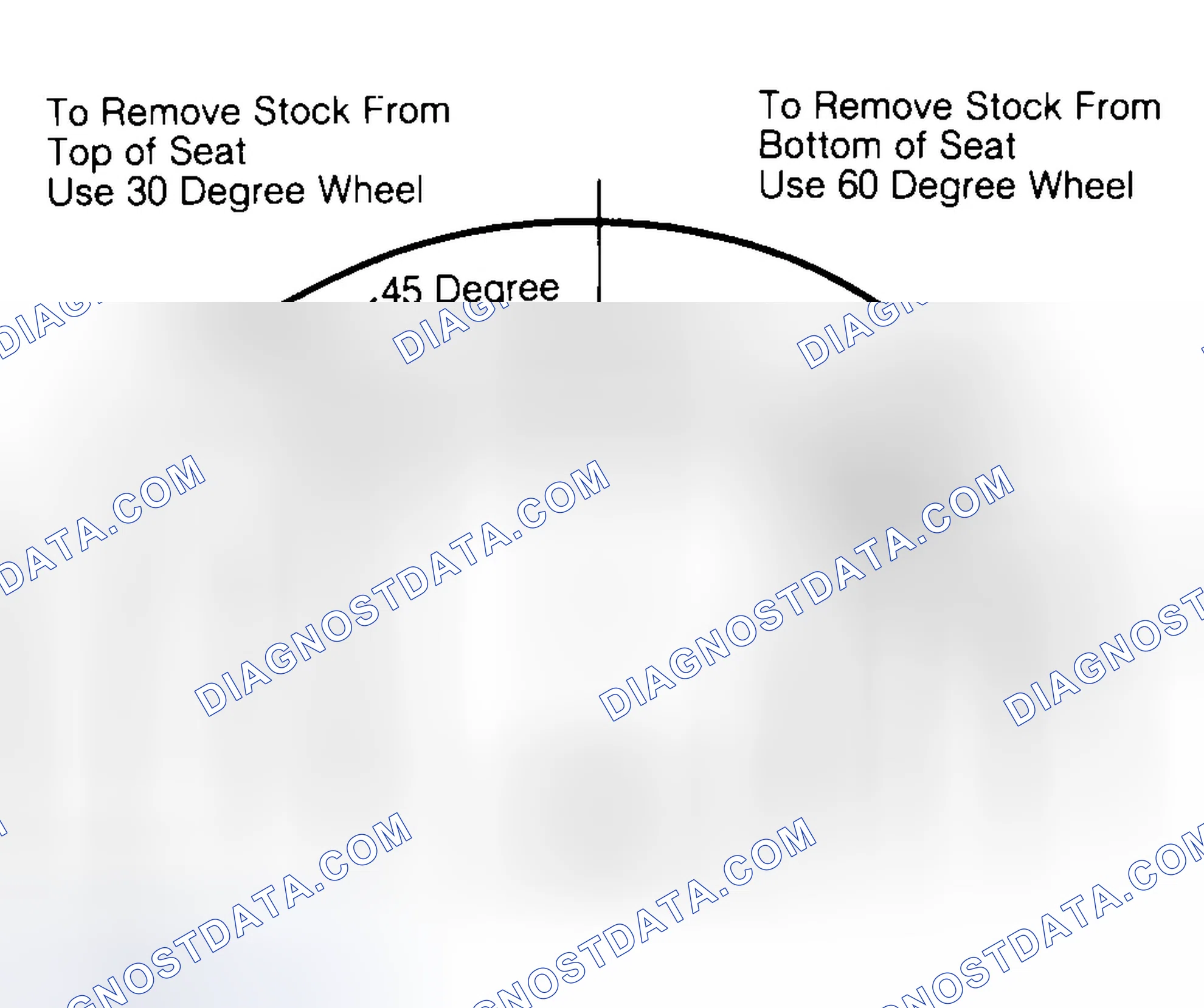 Scheme 19: Adjusting Valve Seat Width