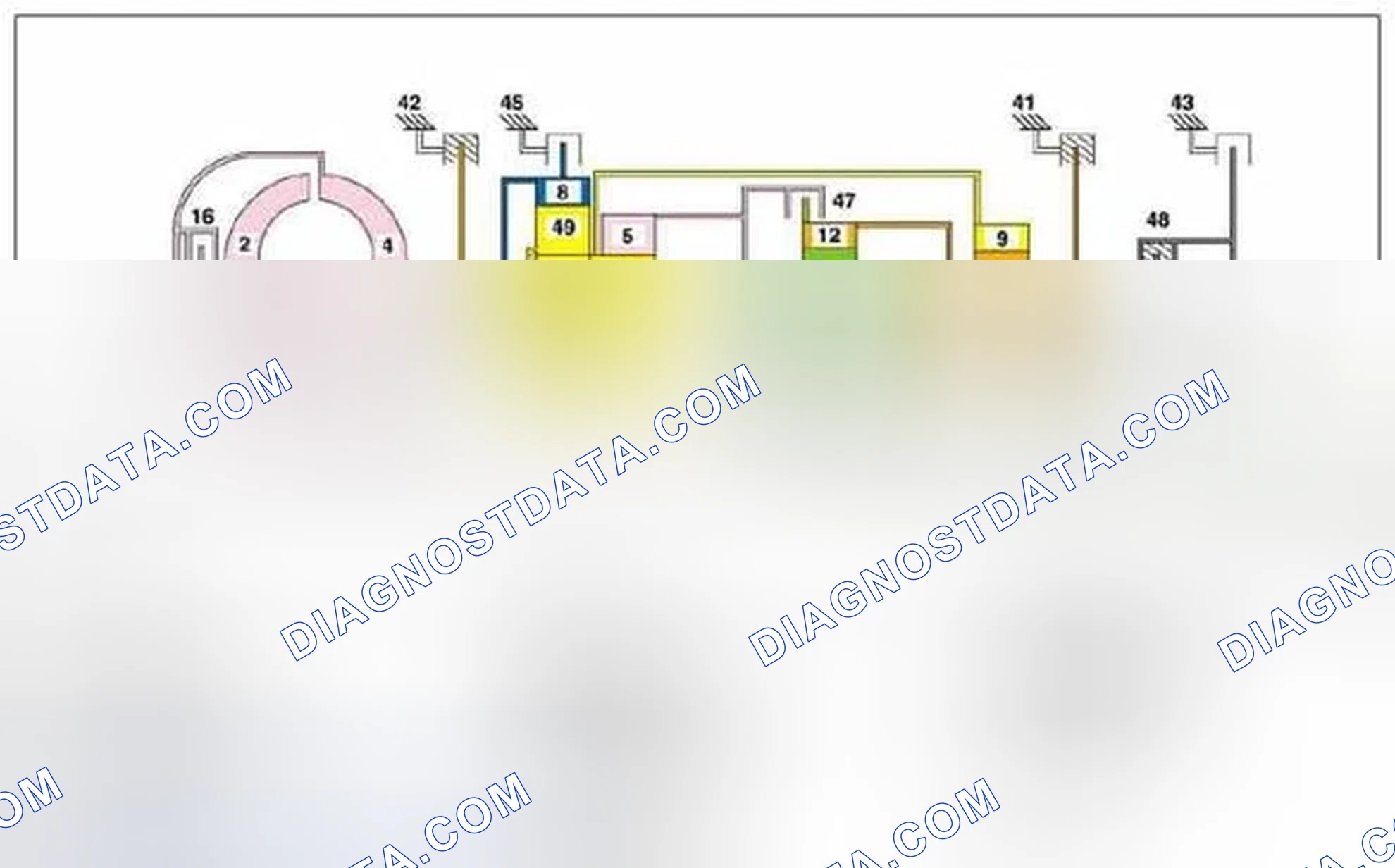 Scheme 243: Function of power flow in reverse gear Function of program selection "S" - GF27.10-P-3017GZ
