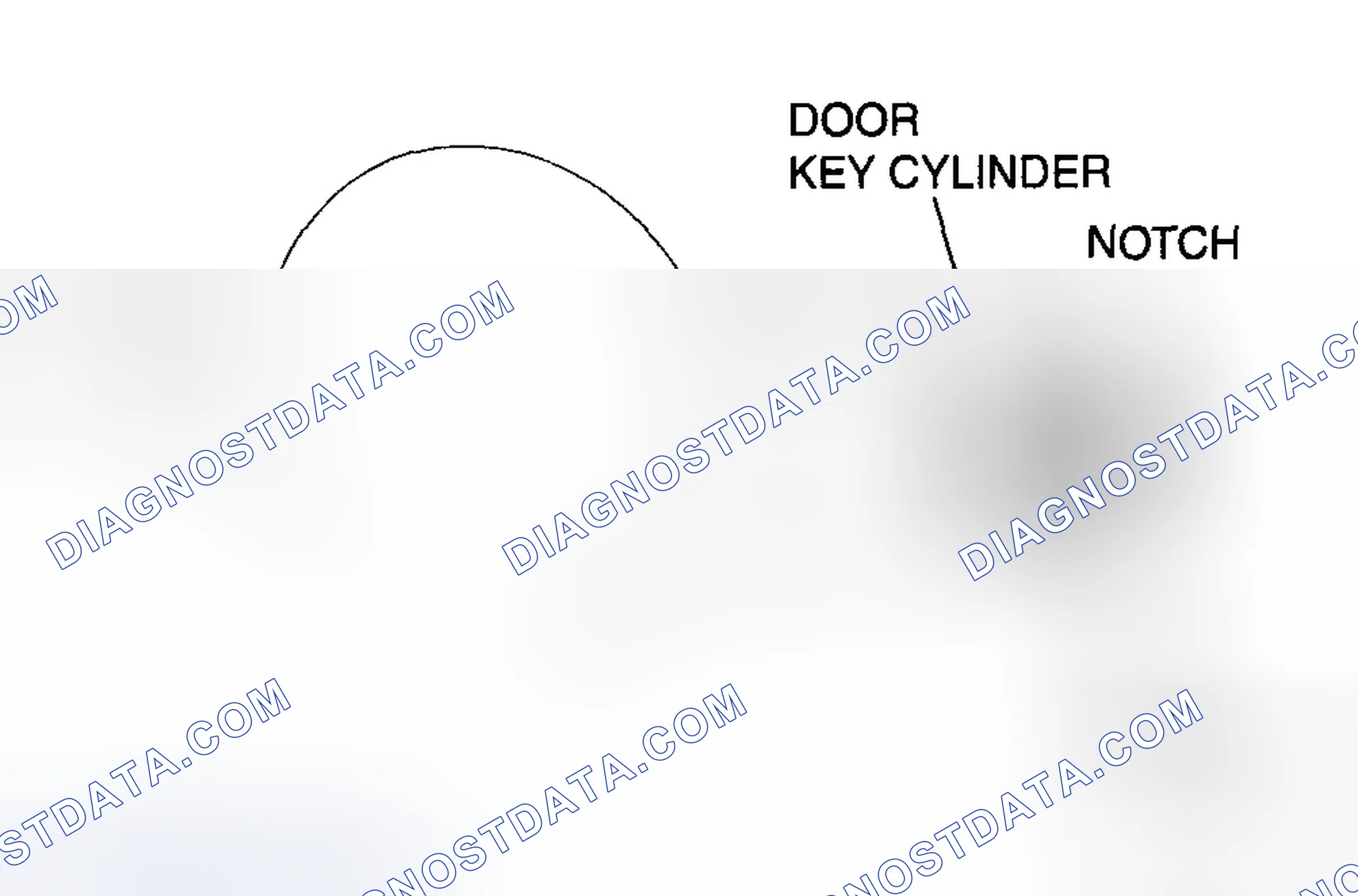 Scheme 15: FRONT DOOR KEY CYLINDER REMOVAL/INSTALLATION