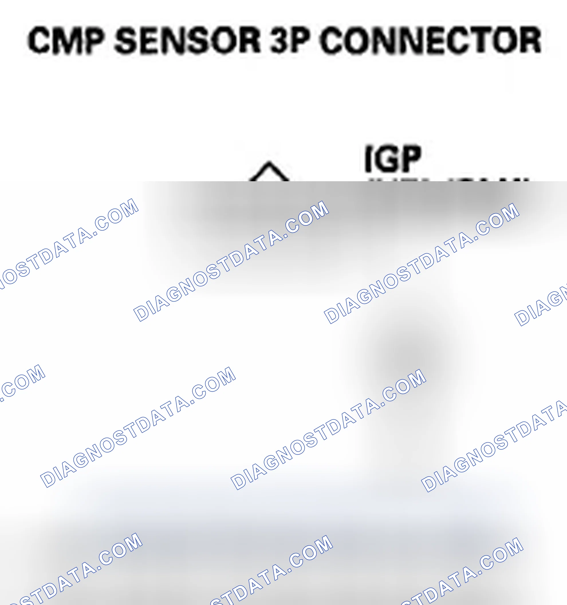 Scheme 307: DTC P0365: CMP Sensor No Signal