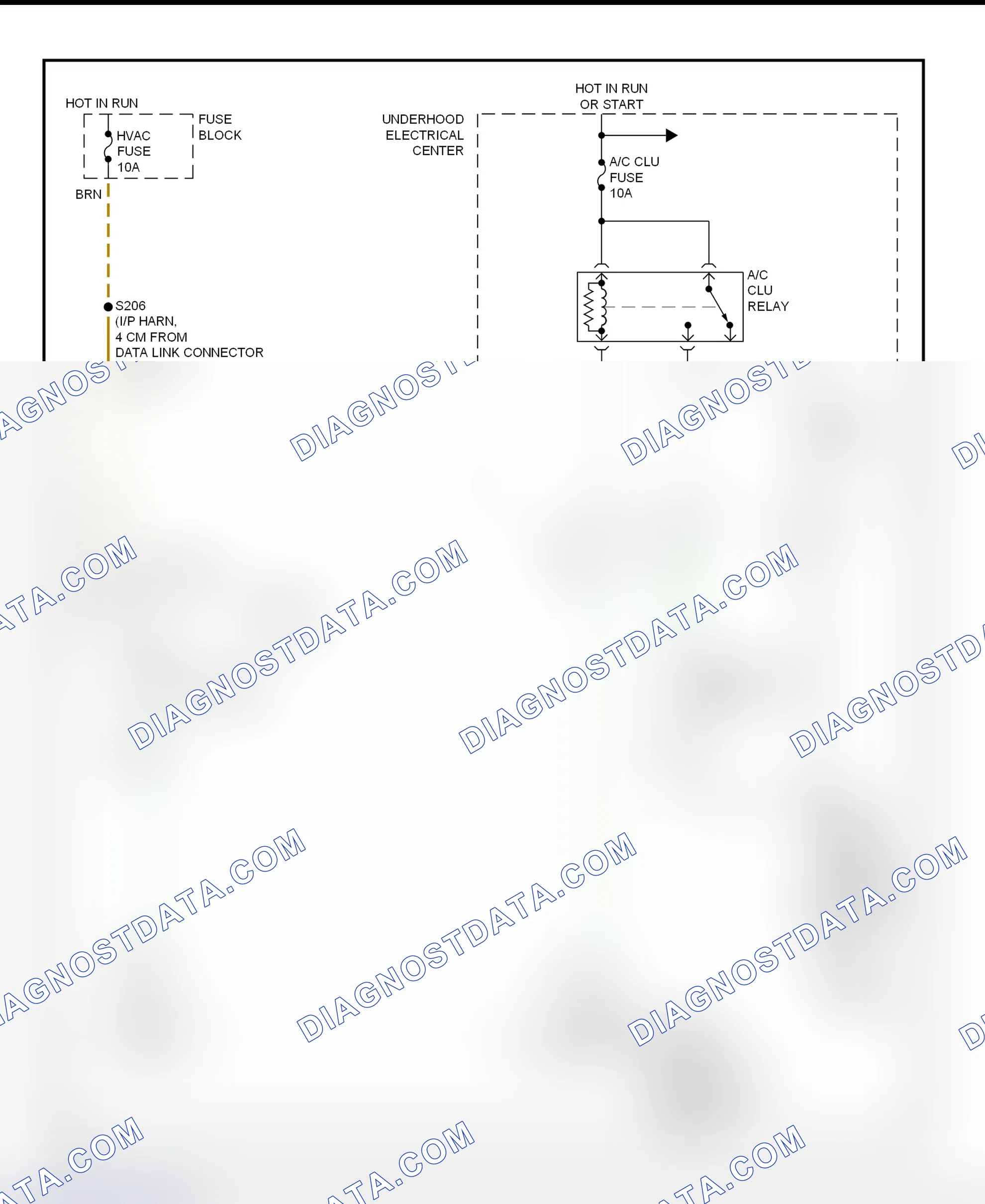 Scheme 18: A/C Compressor Clutch Control Circuit Wiring Diagram (Grand Prix)