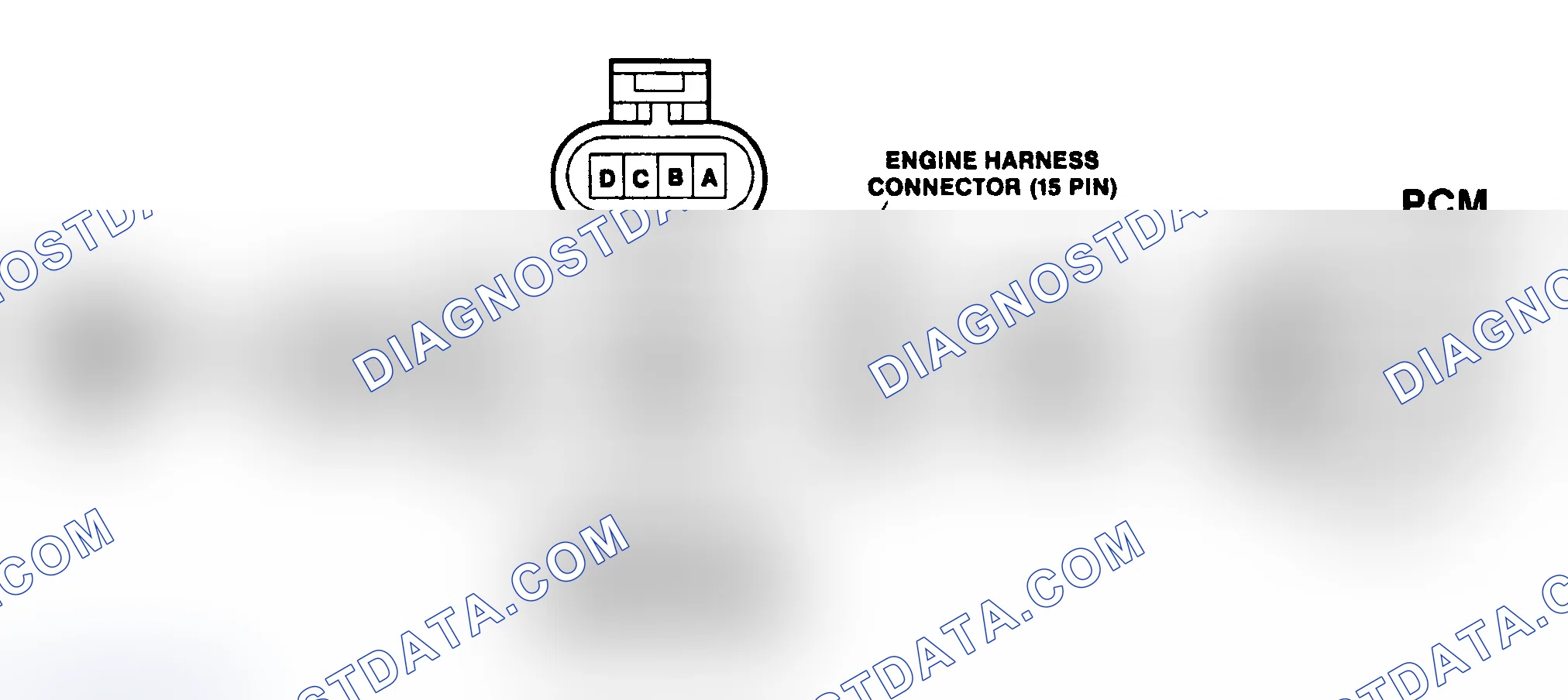 Scheme 342: DTC 34 Schematic Injection Timing Stepper Motor Circuit Fault