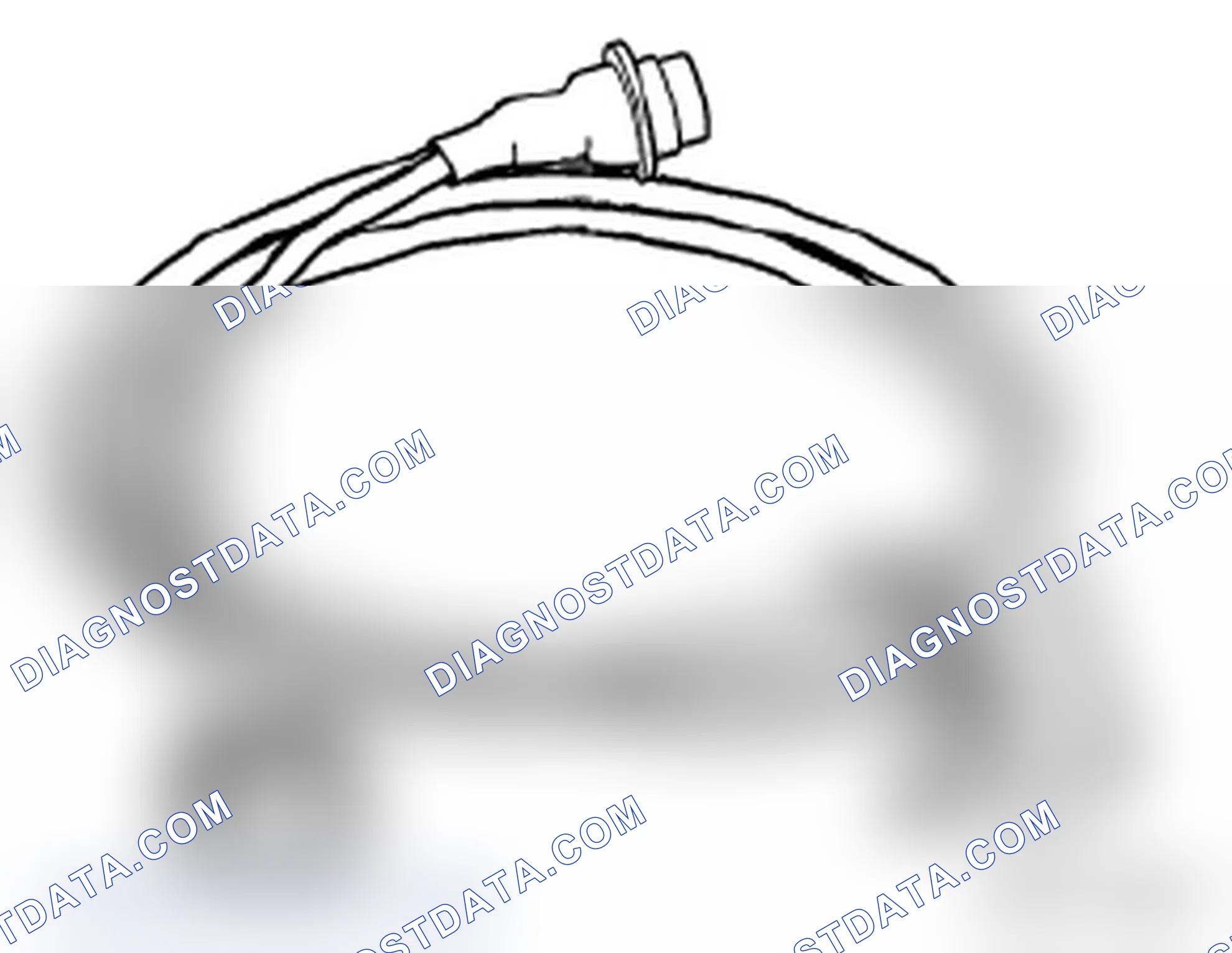 Scheme 398: 24 6 000 Test Cable, 8-Pin