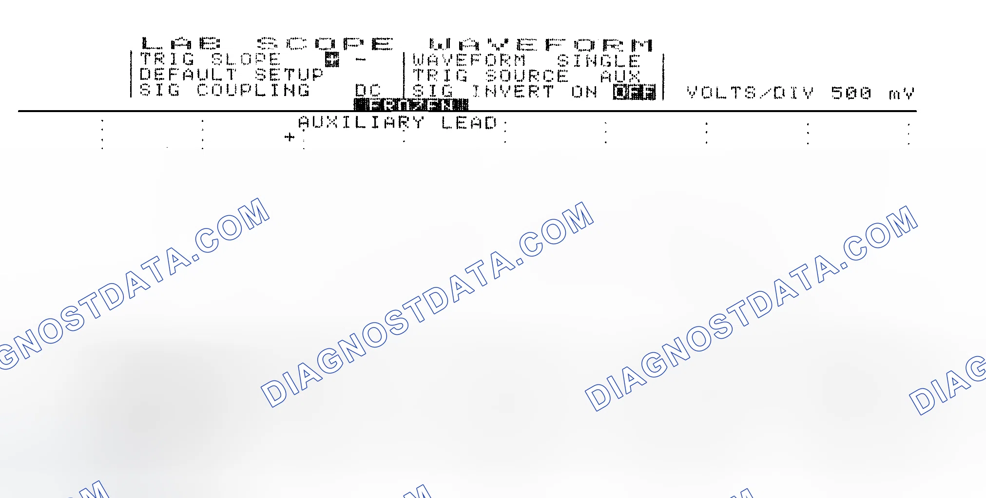 Scheme 14: Single Injector w/Excessive Current Flow - Current Pattern