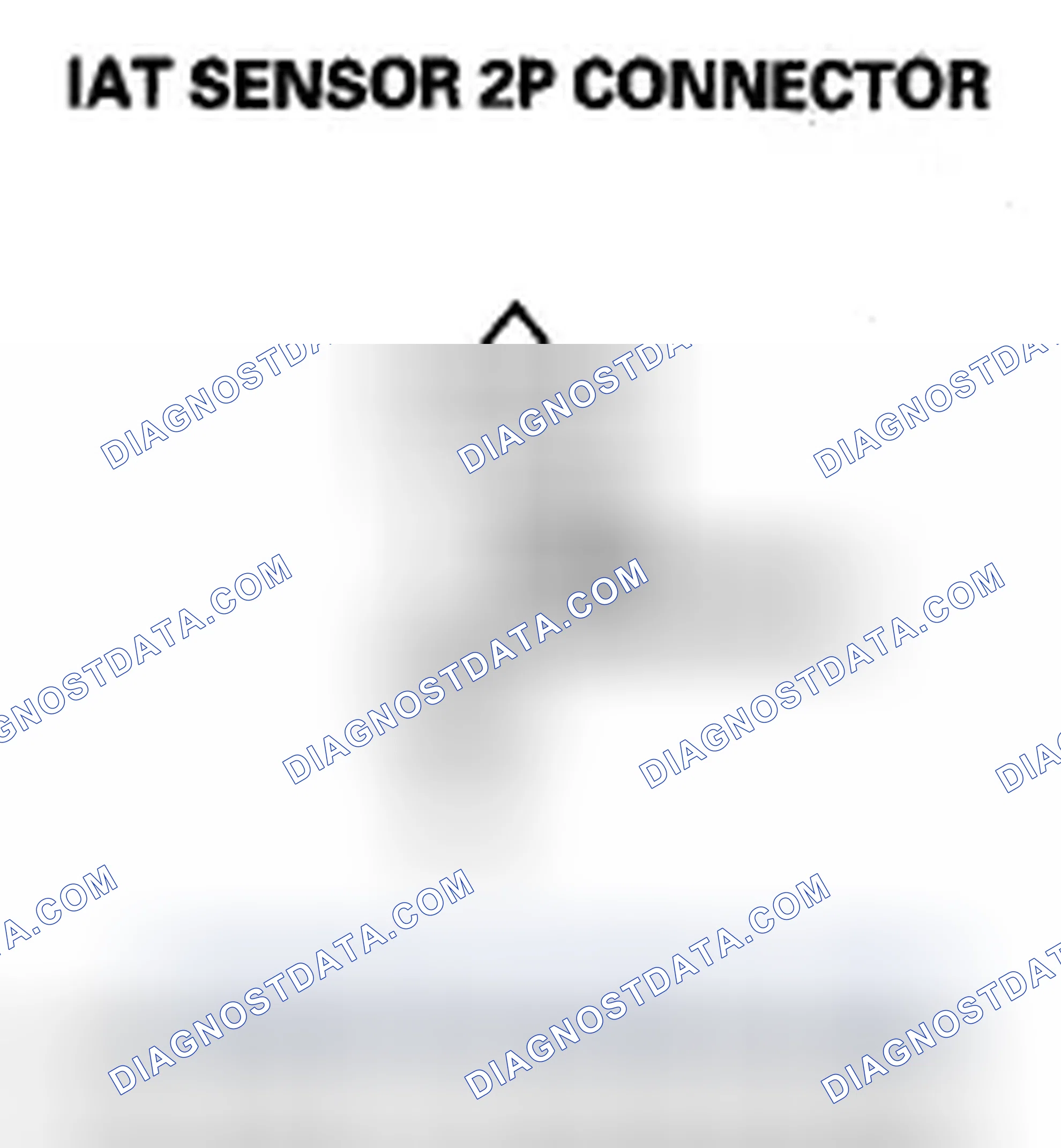Scheme 254: DTC P0112: IAT Sensor Circuit Low Voltage