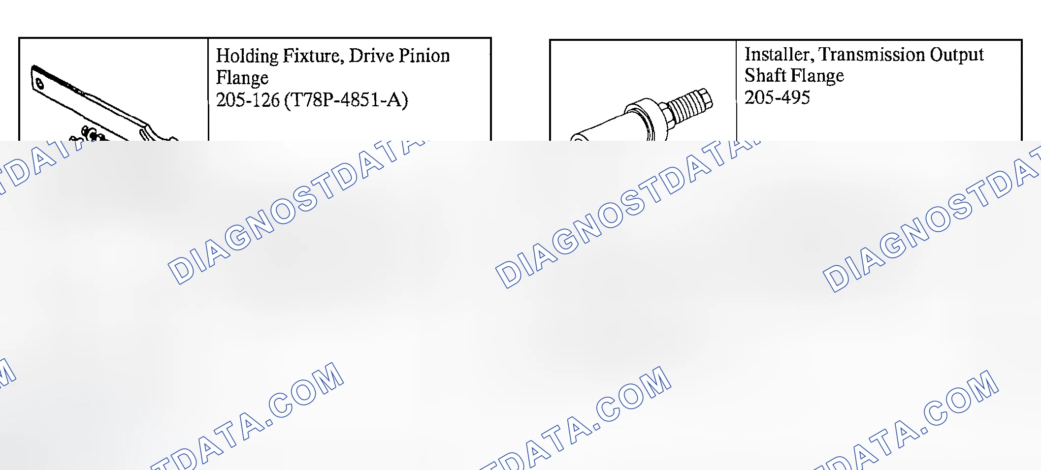 Scheme 219: Special Tool(s)