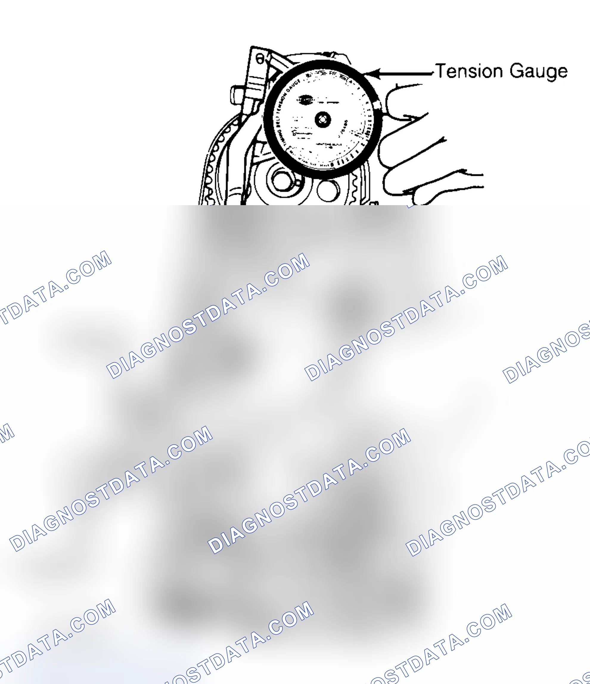 Scheme 3: Adjusting Typical Timing Belt Tension