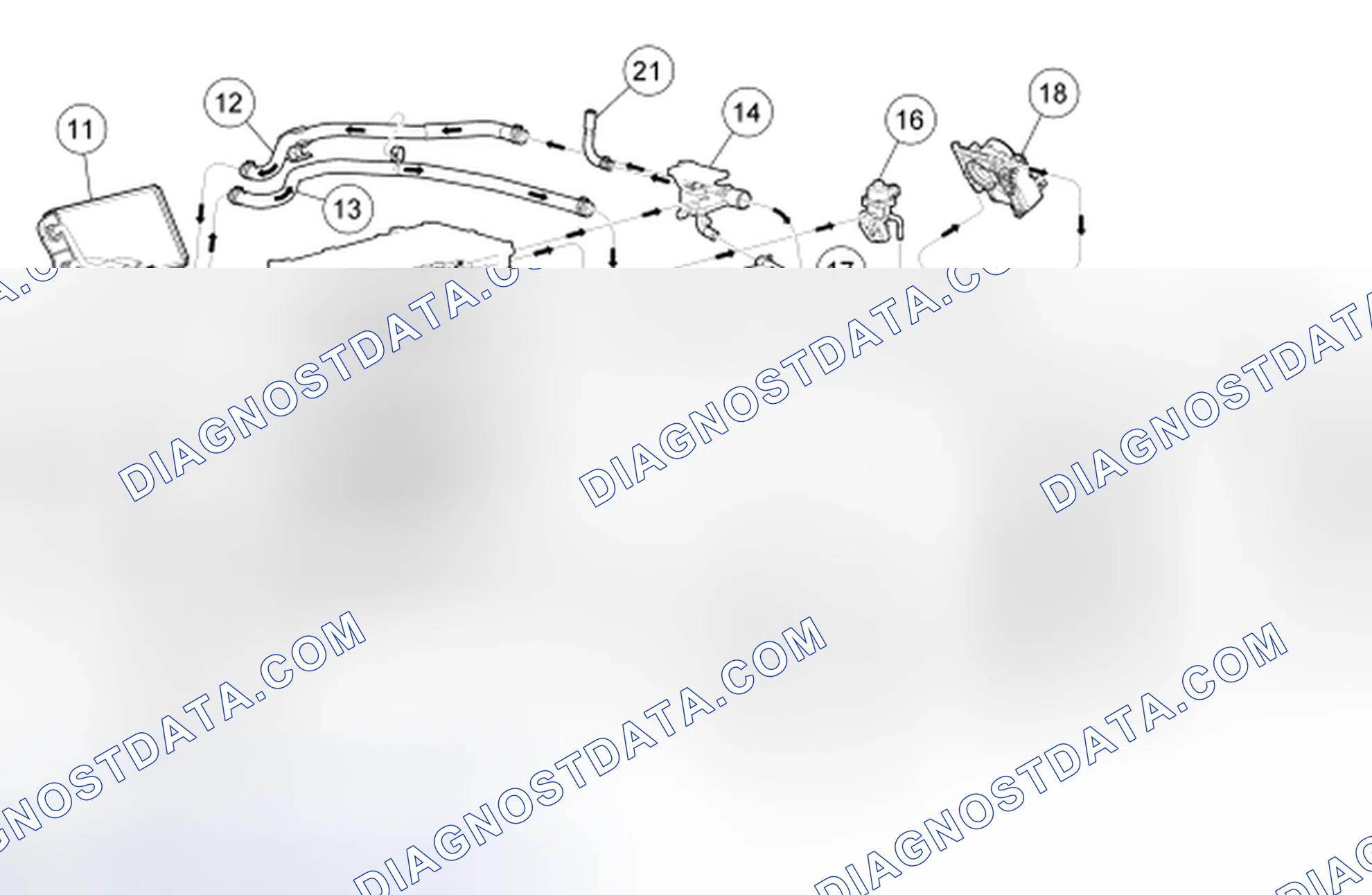 Scheme 16: Coolant Flow Diagram
