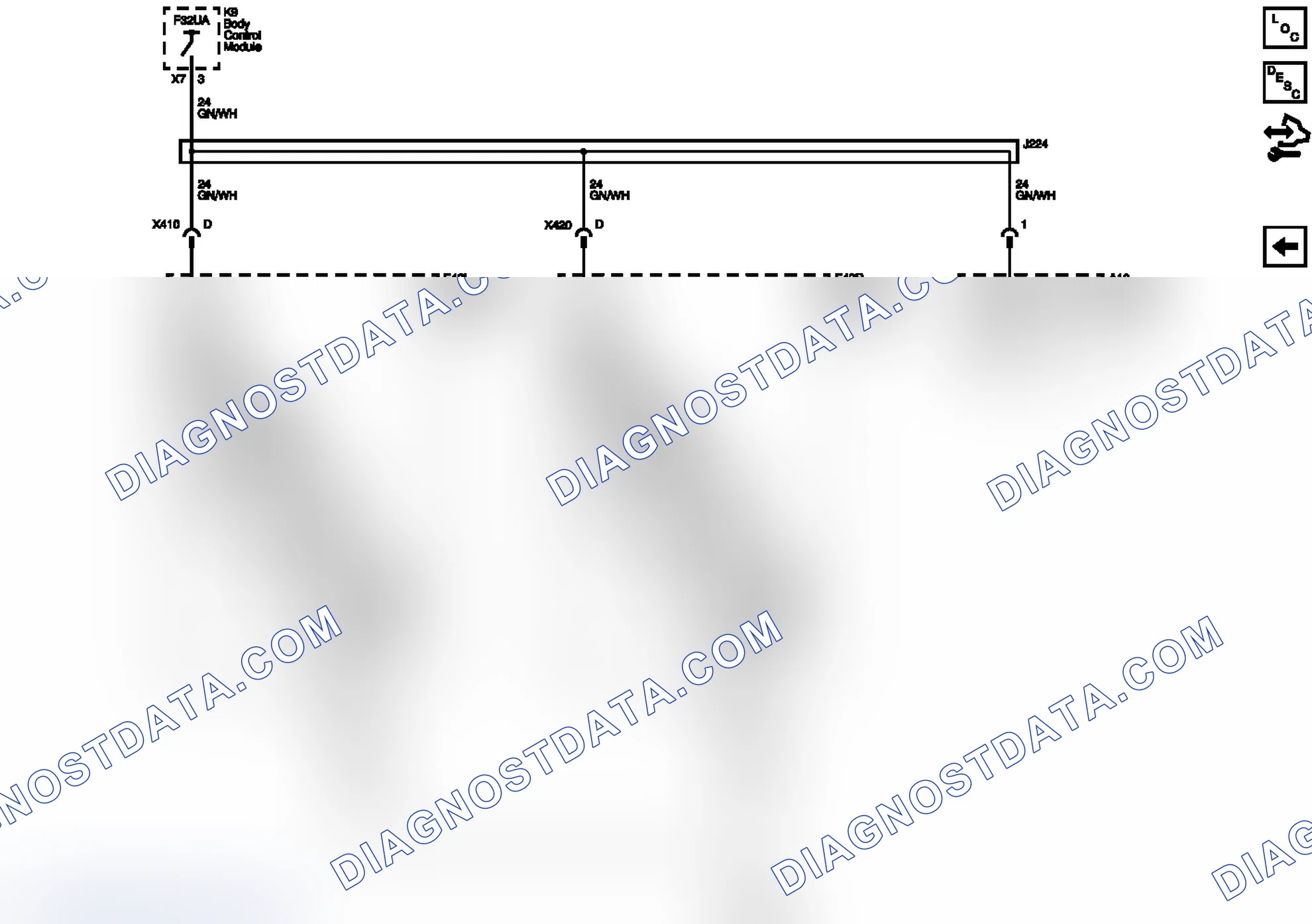 Scheme 9: Backup Lamps Wiring Schematics