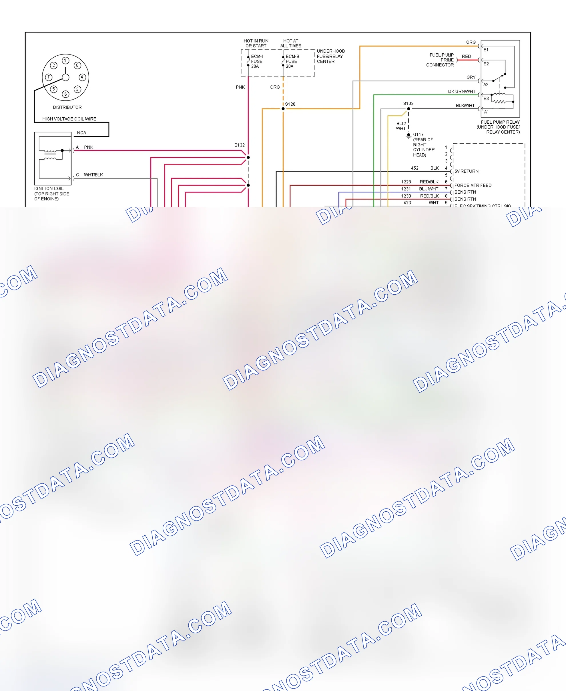Scheme 16: VCM Wiring Diagram (7.4L - 4 Of 4)