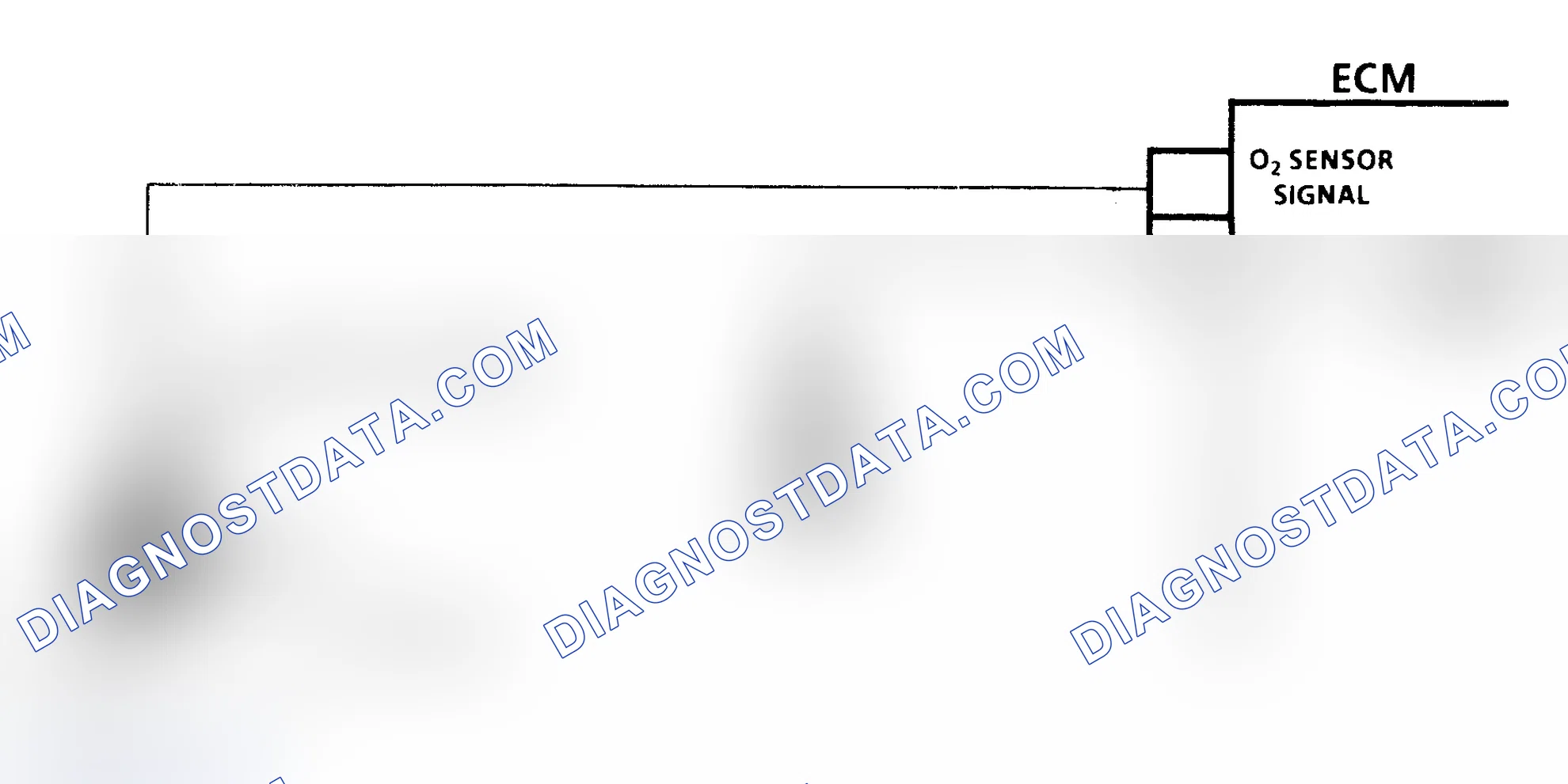 Scheme 179: Code 13 Schematic (5.7L) Open Oxygen Sensor Circuit