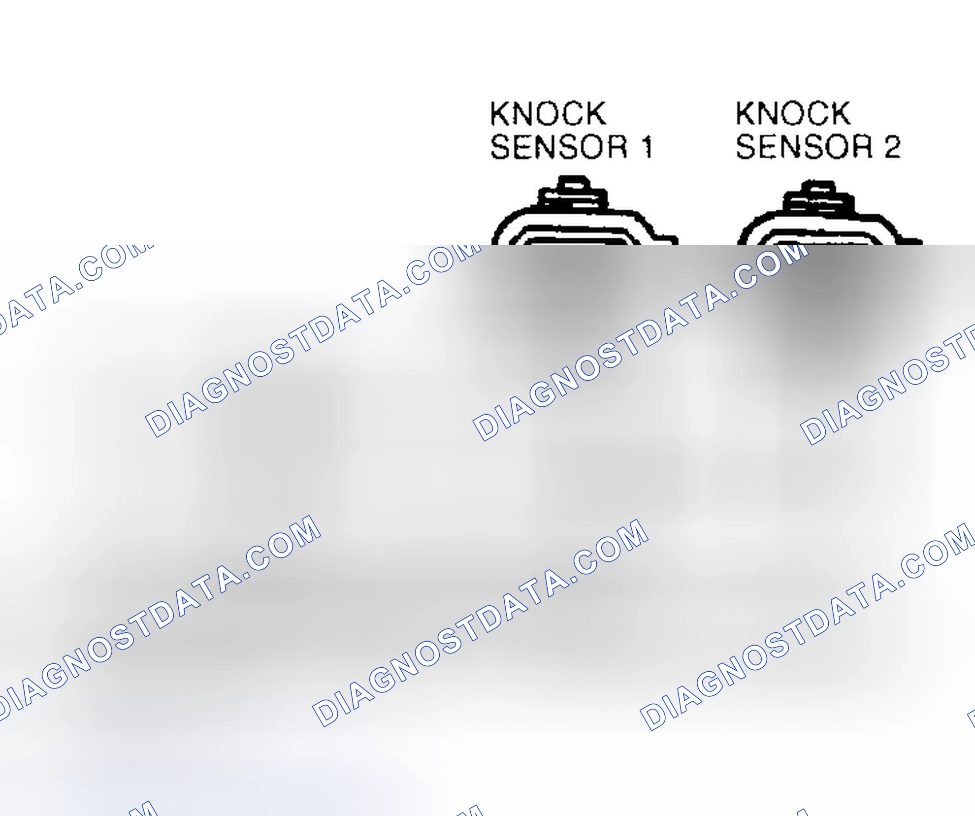 Scheme 112: Dual KS Sensor Test Circuits & Connector Terminals