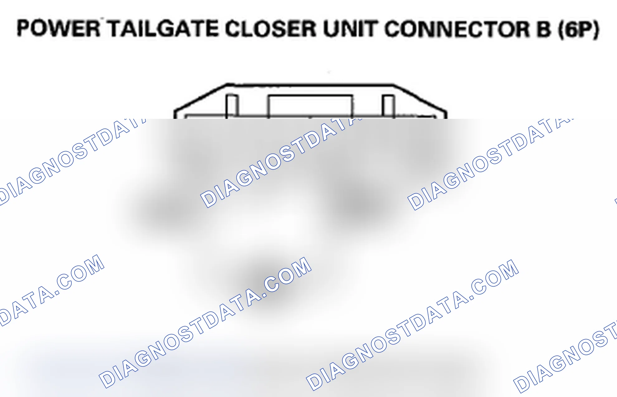 Scheme 205: DTC B1383: Power Tailgate Closer Unit Ratchet Switch Circuit Malfunction