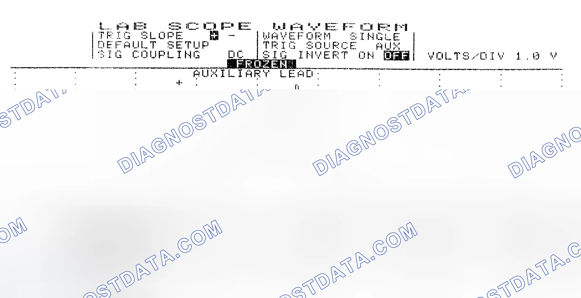 Scheme 19: Single Injector w/Excessive Current Flow - Current Pattern