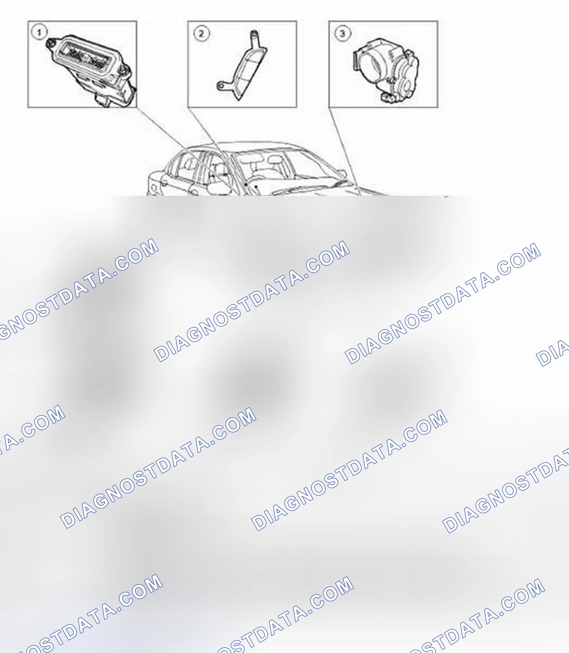 Scheme 2: Vehicles with 2.5L, 3.0L or diesel engine