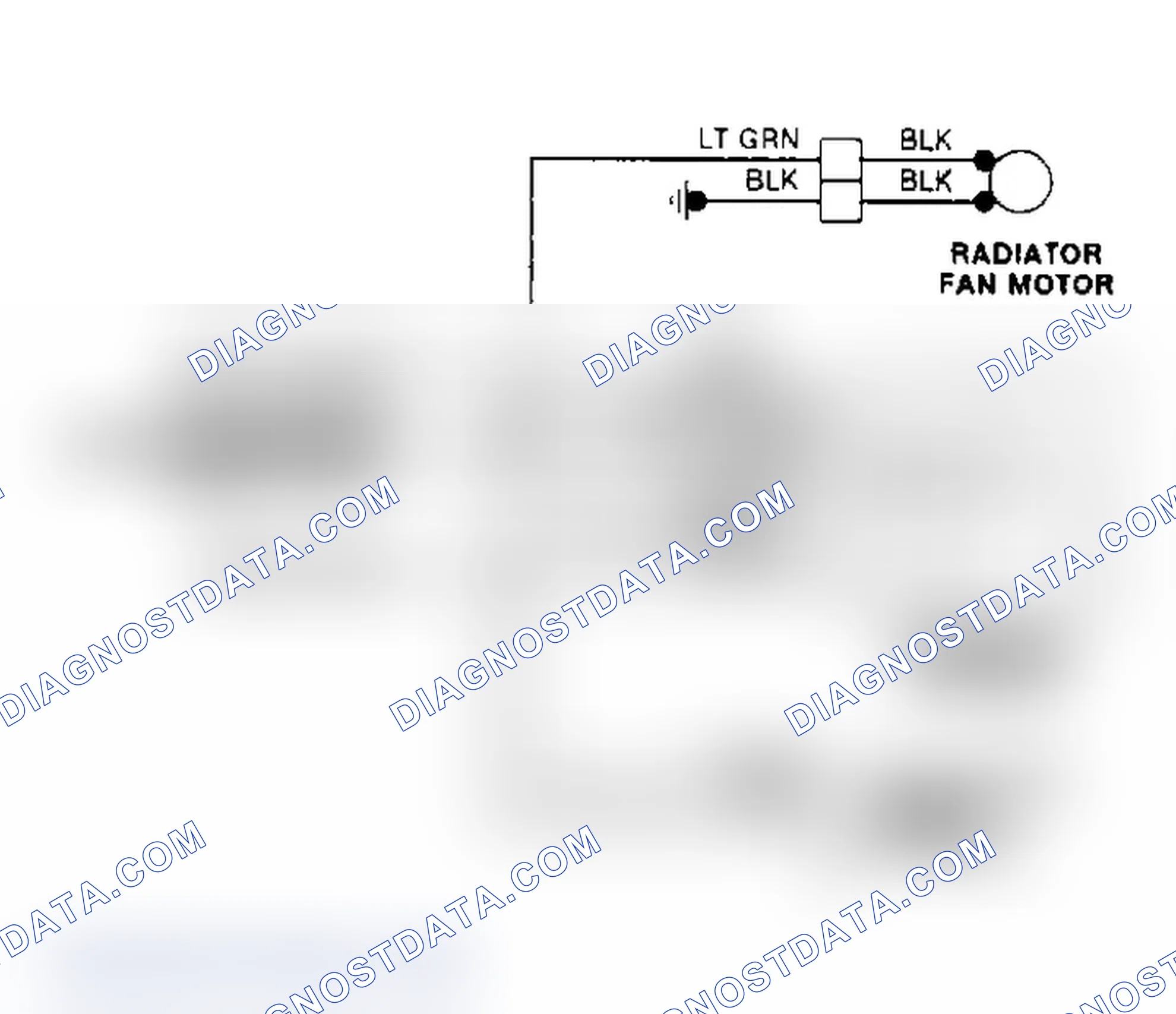 Scheme 13: Horizon & Omni Electric Cooling Fan Wiring Diagram