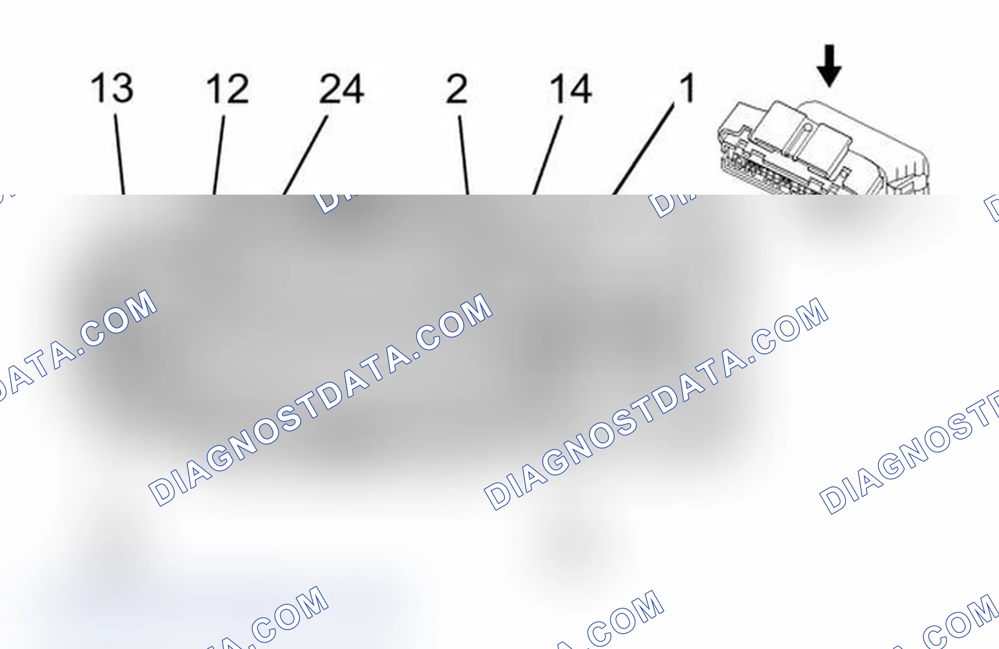 Scheme 259: Electronic Brake Control Module (EBCM) (without MX7)