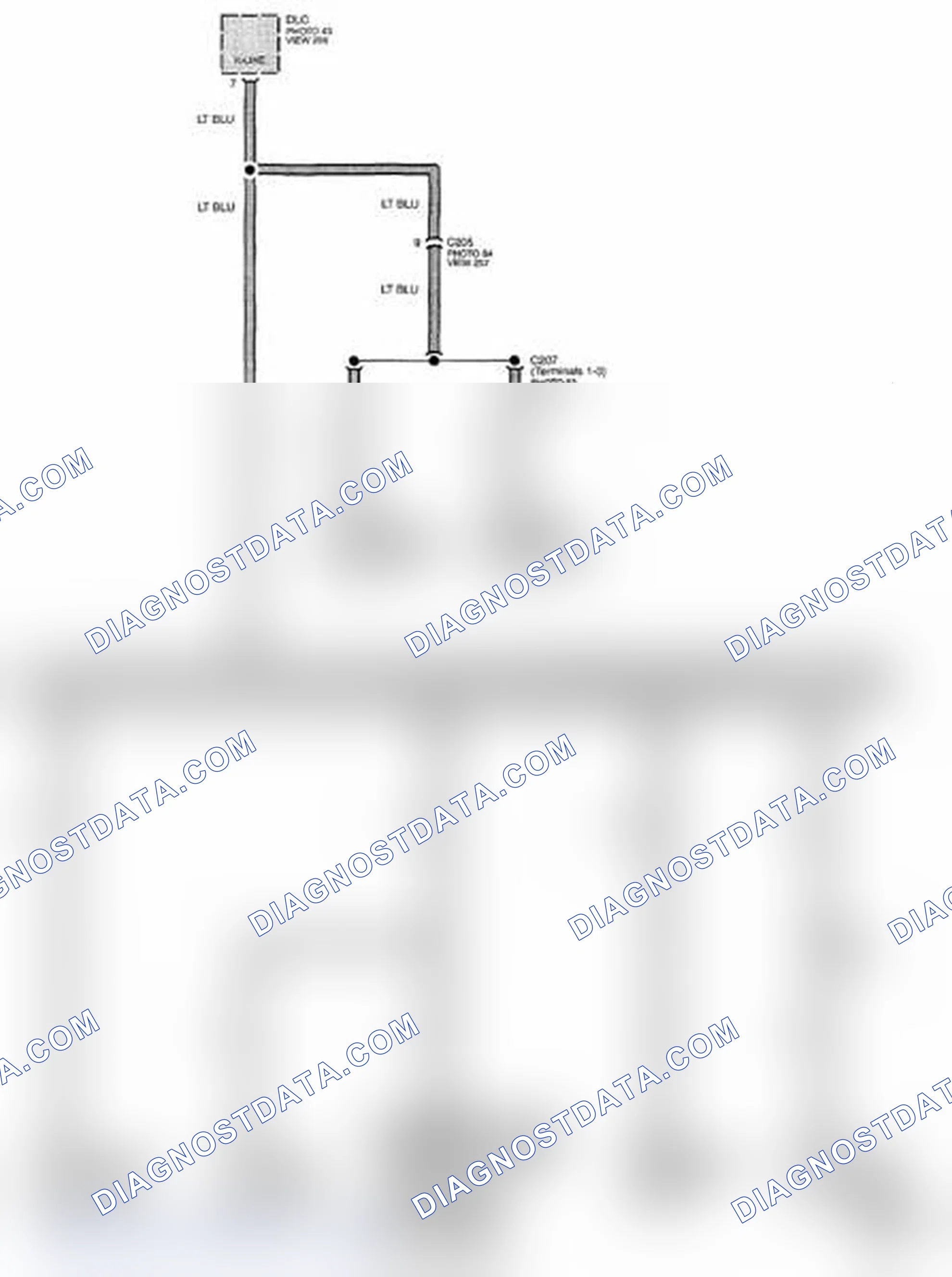 Scheme 196: Multiplex Integrated Control System Circuit Diagram - K-Line Communication Line (Page 50-6)