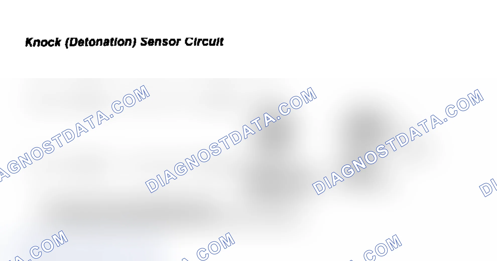 Scheme 67: Knock (Detonation) Sensor Circuit
