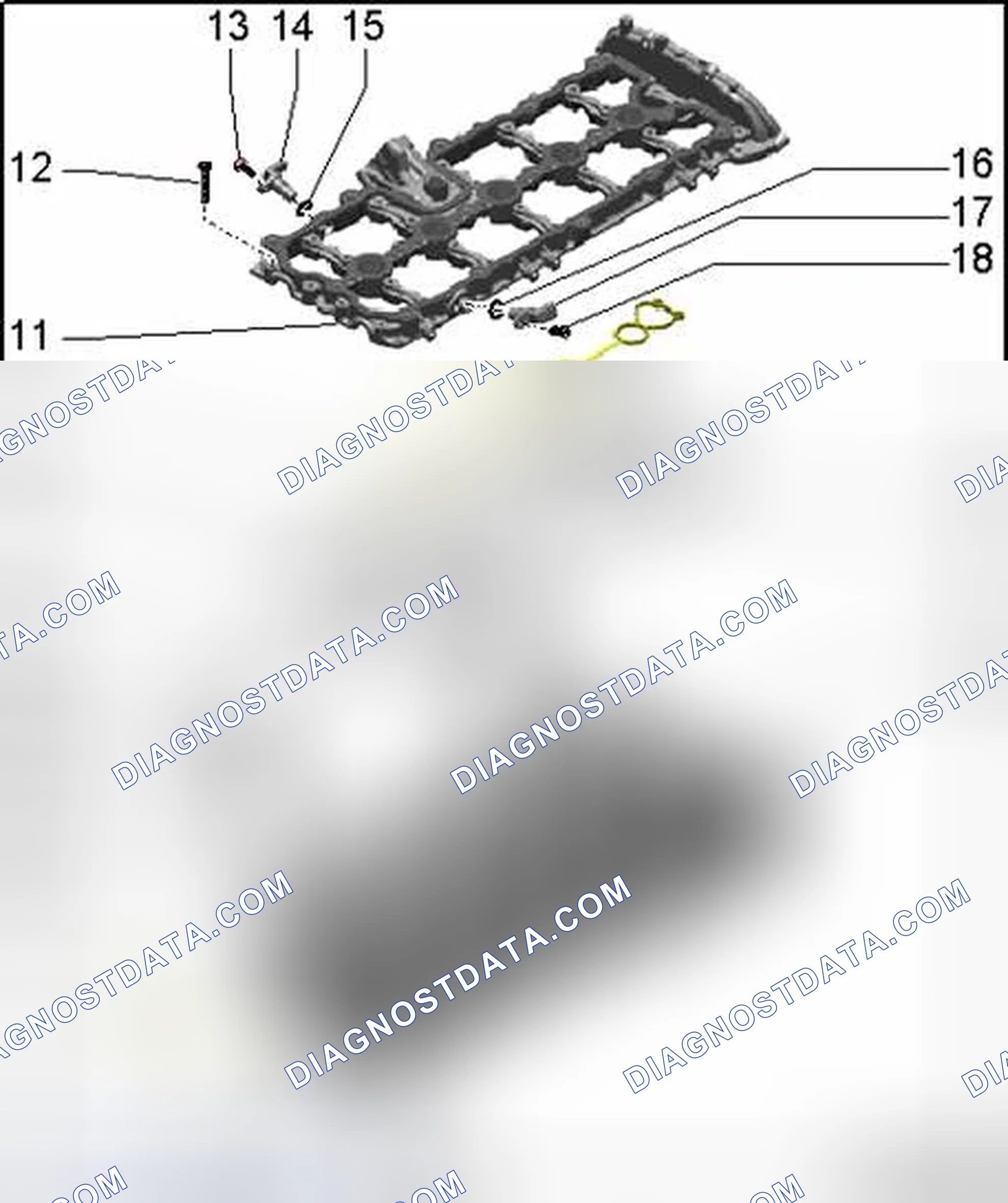 Scheme 21: Valvetrain, Component Overview