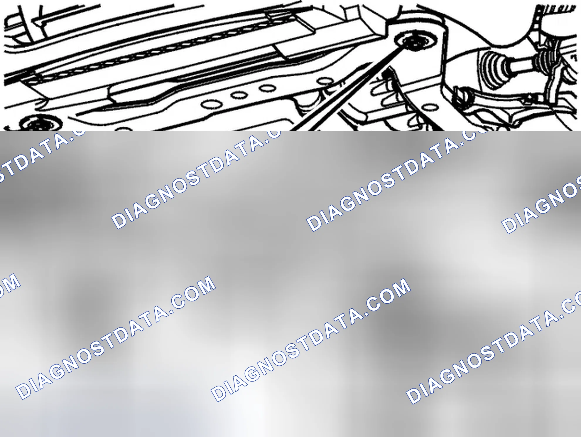 Scheme 346: Lowering the engine/transmission unit