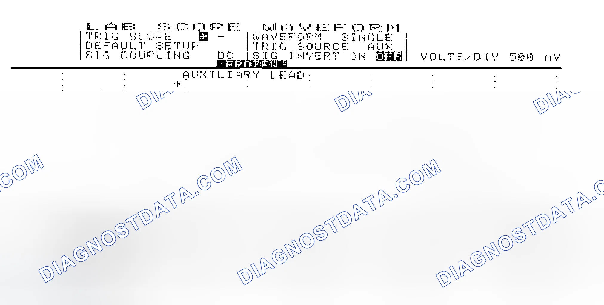 Scheme 14: Single Injector w/Excessive Current Flow - Current Pattern