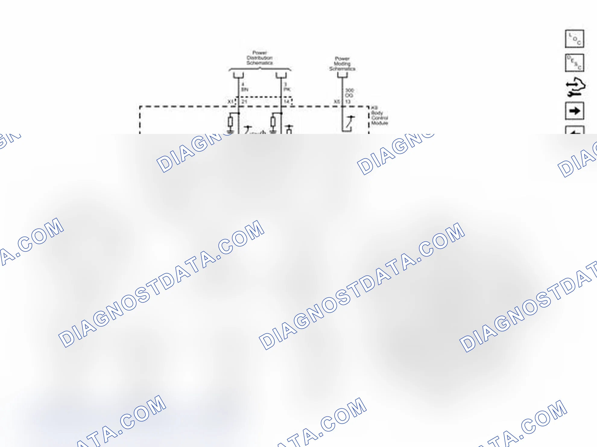 Scheme 8: BCM Inputs and Outputs (1 of 4) Wiring Schematics