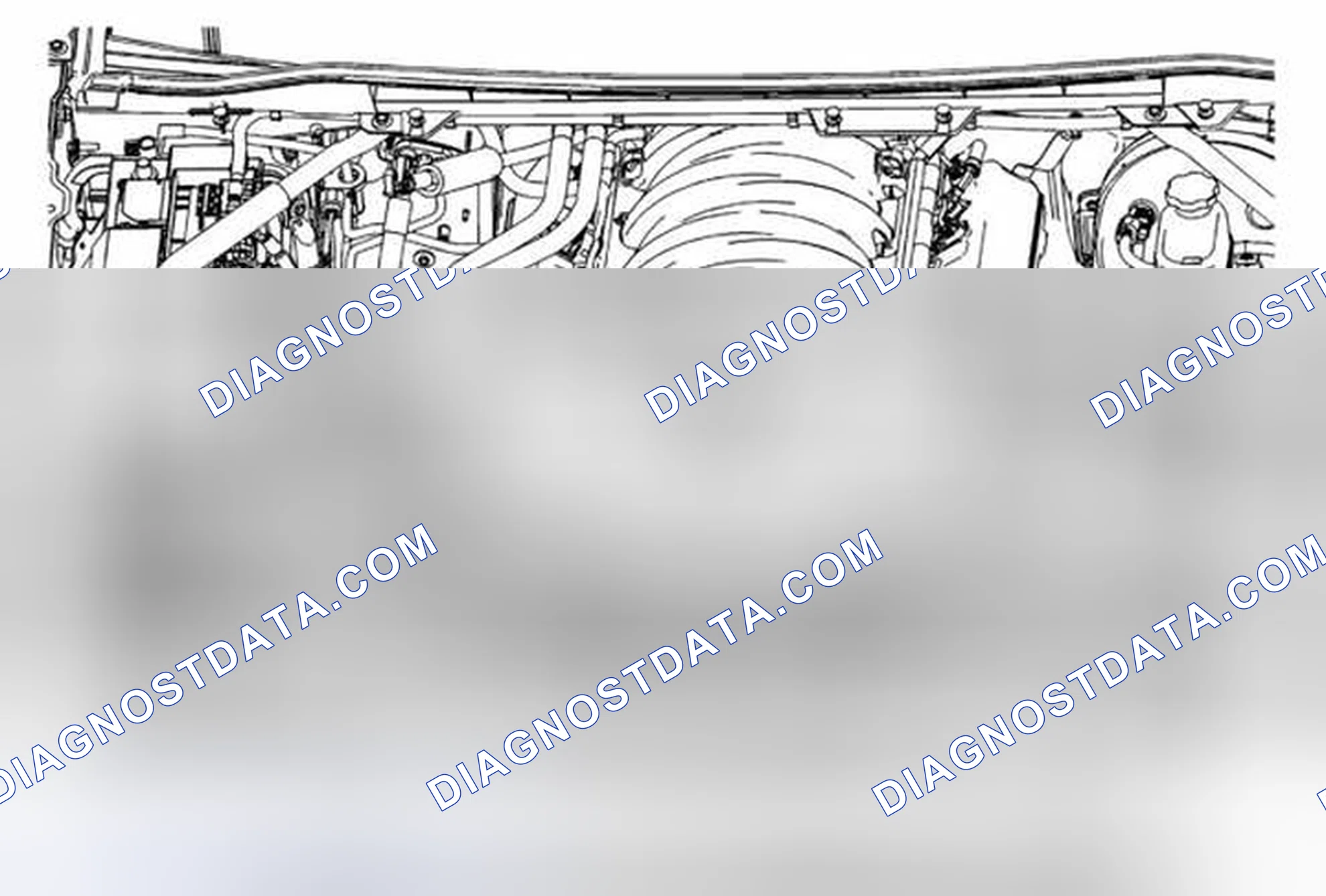 Scheme 12: Air Conditioning Evaporator and Blower Module Drain Lower Hose Replacement