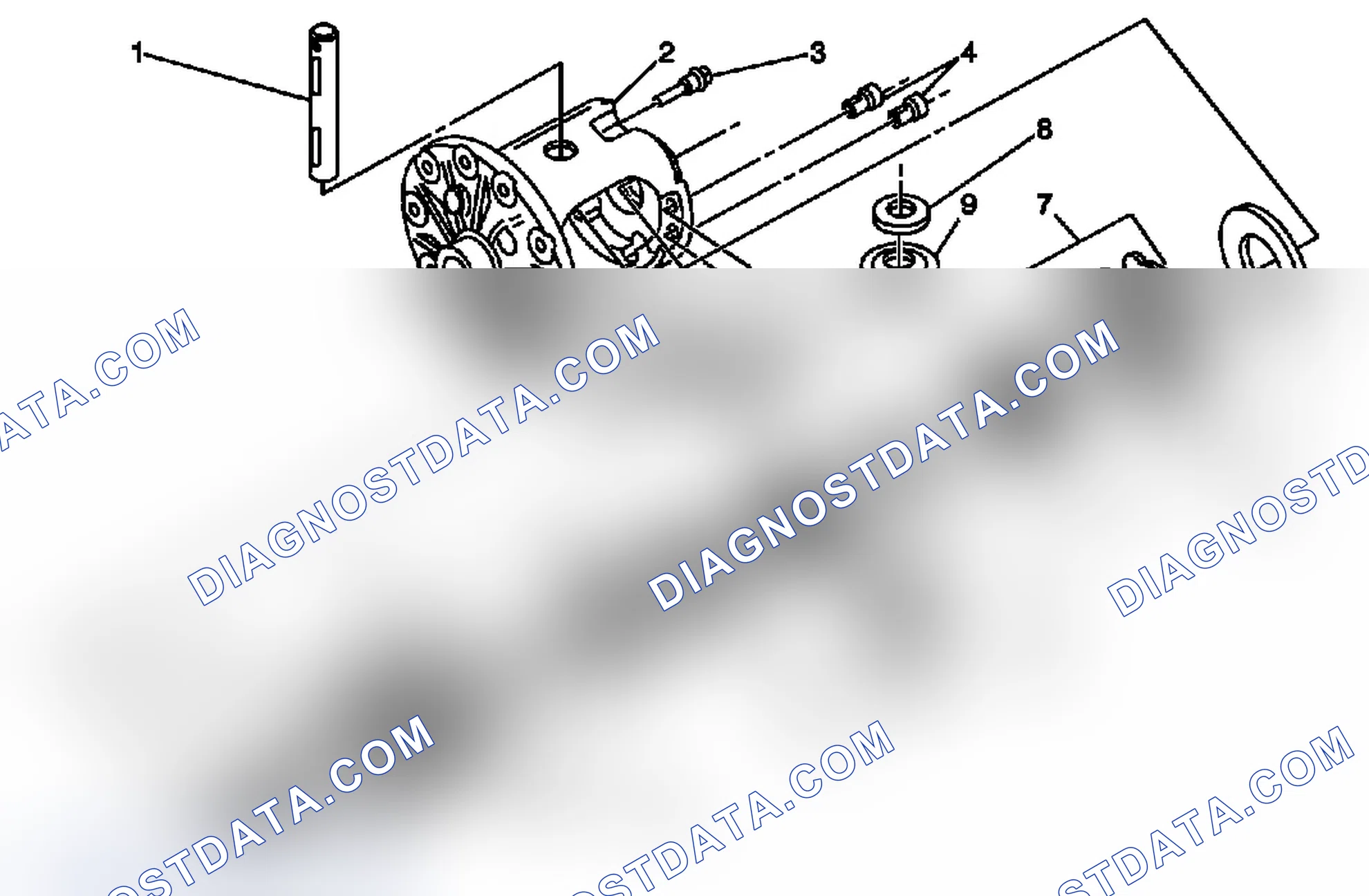 Scheme 1: Locking Differential Disassembled Views