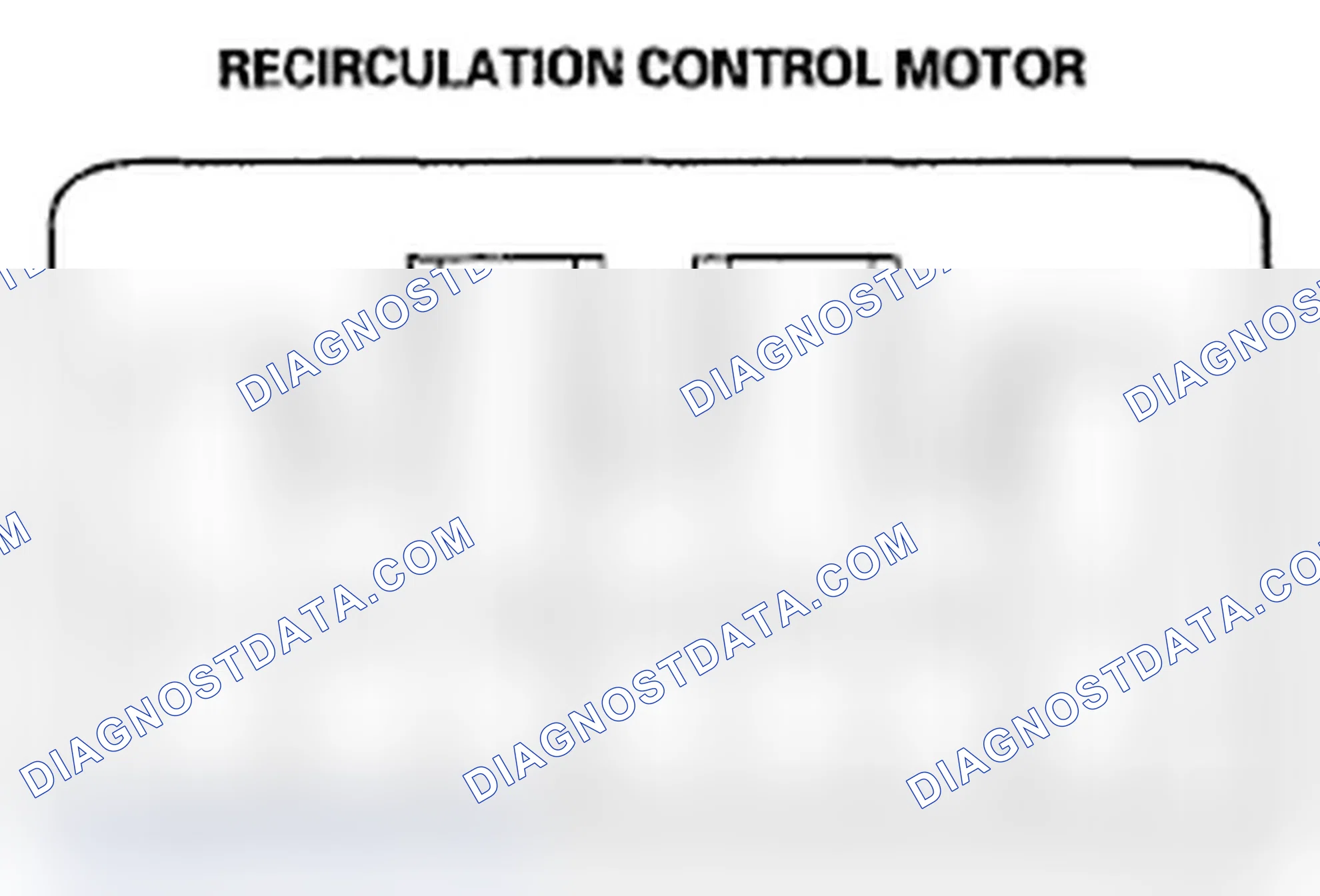 Scheme 171: Recirculation Control Motor Test