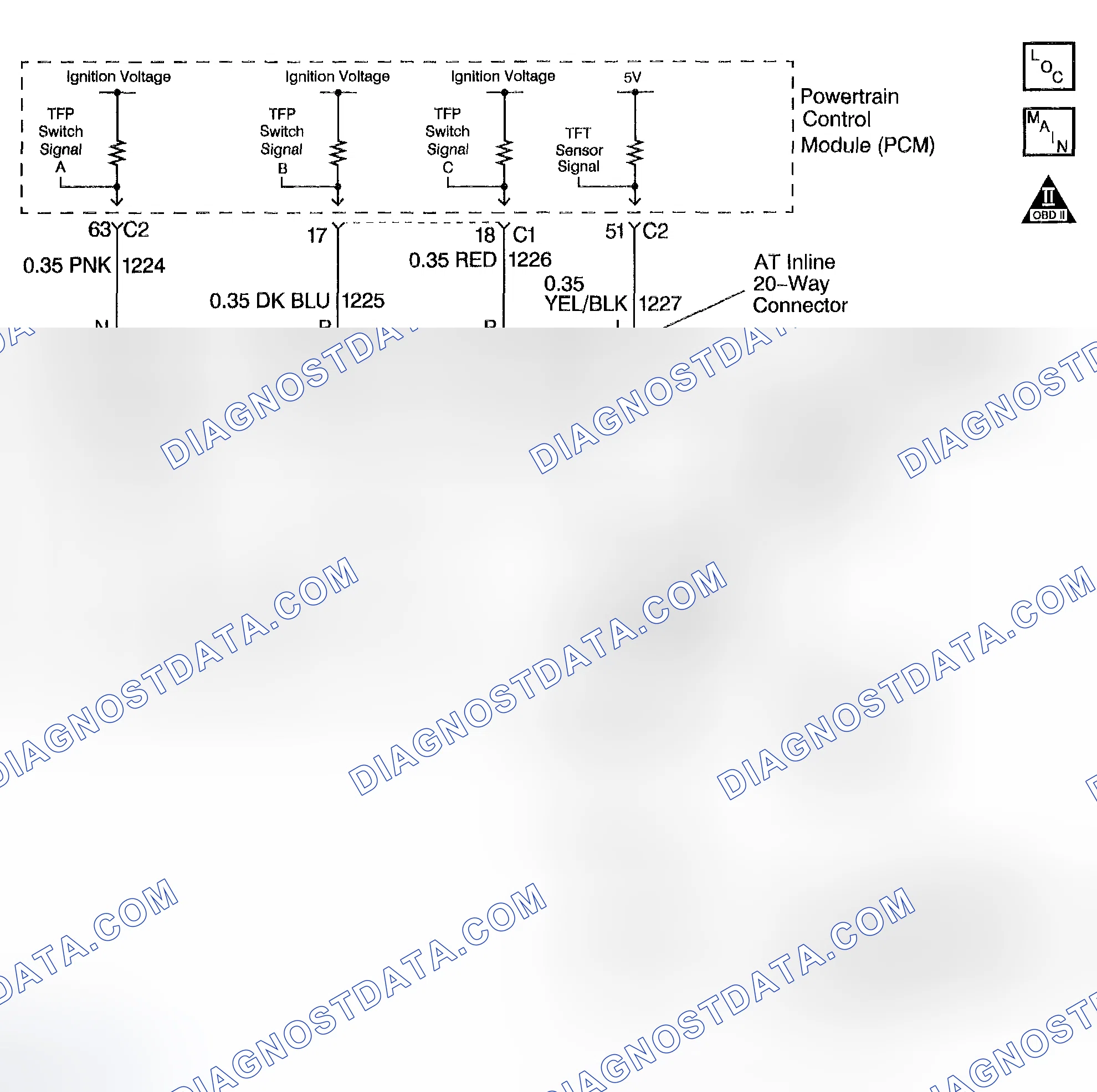 Scheme 449: DTC P0712: Short To Ground In TFT Signal Circuit